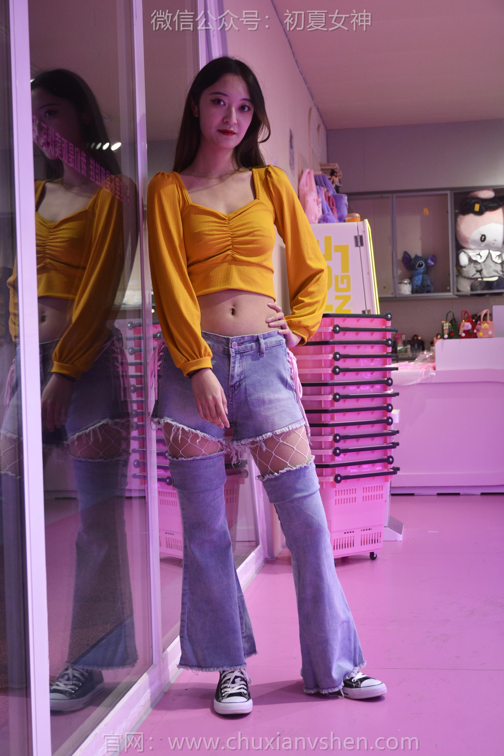 图片[20]-初夏女神 NO.143 依依 邻家女孩[120P] – 速更版-美库