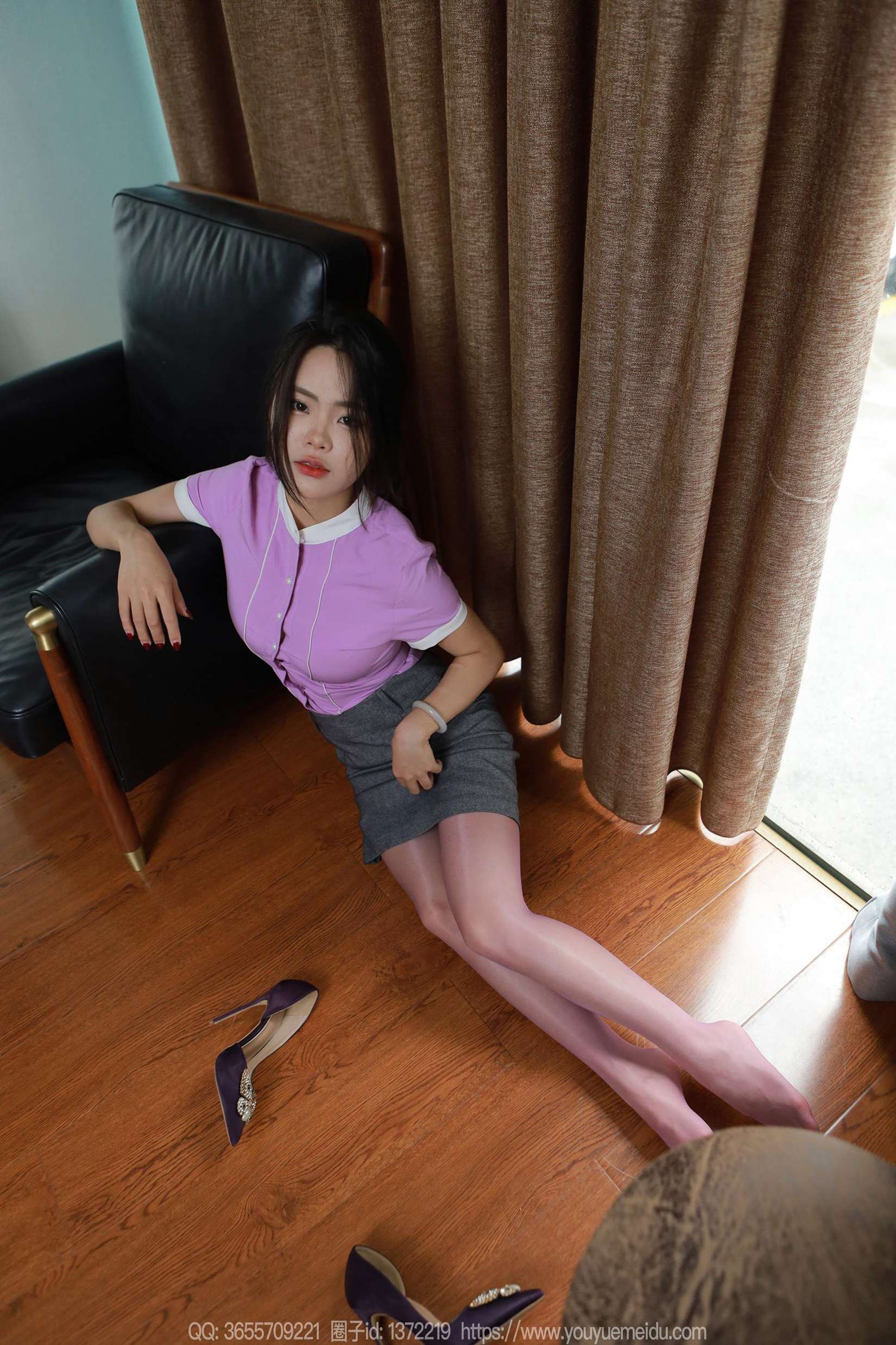 图片[17]-[IESS异思趣向] 2024.05.09 丝享家1737：兔兔《紫色韵味》[76P] – 速更版-美库