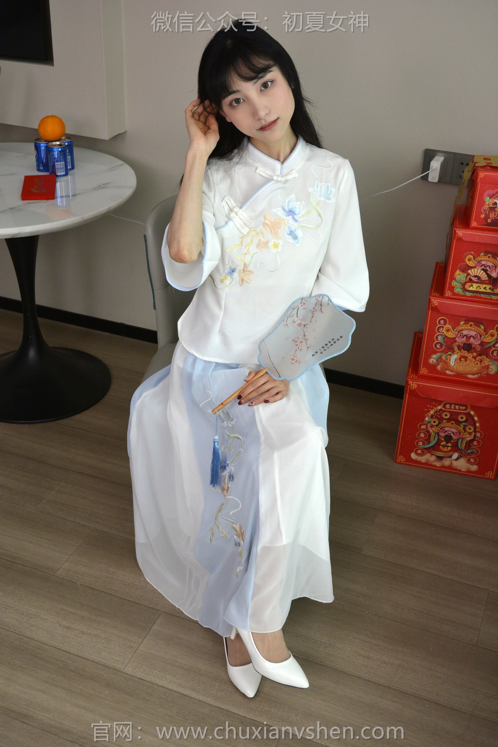 图片[12]-初夏女神 NO.144 柒柒 古往今来[140P] – 速更版-美库