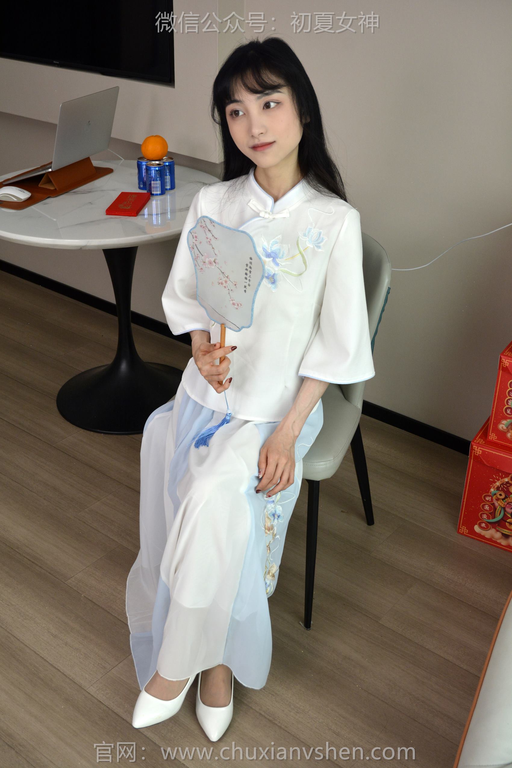 图片[13]-初夏女神 NO.144 柒柒 古往今来[140P] – 速更版-美库