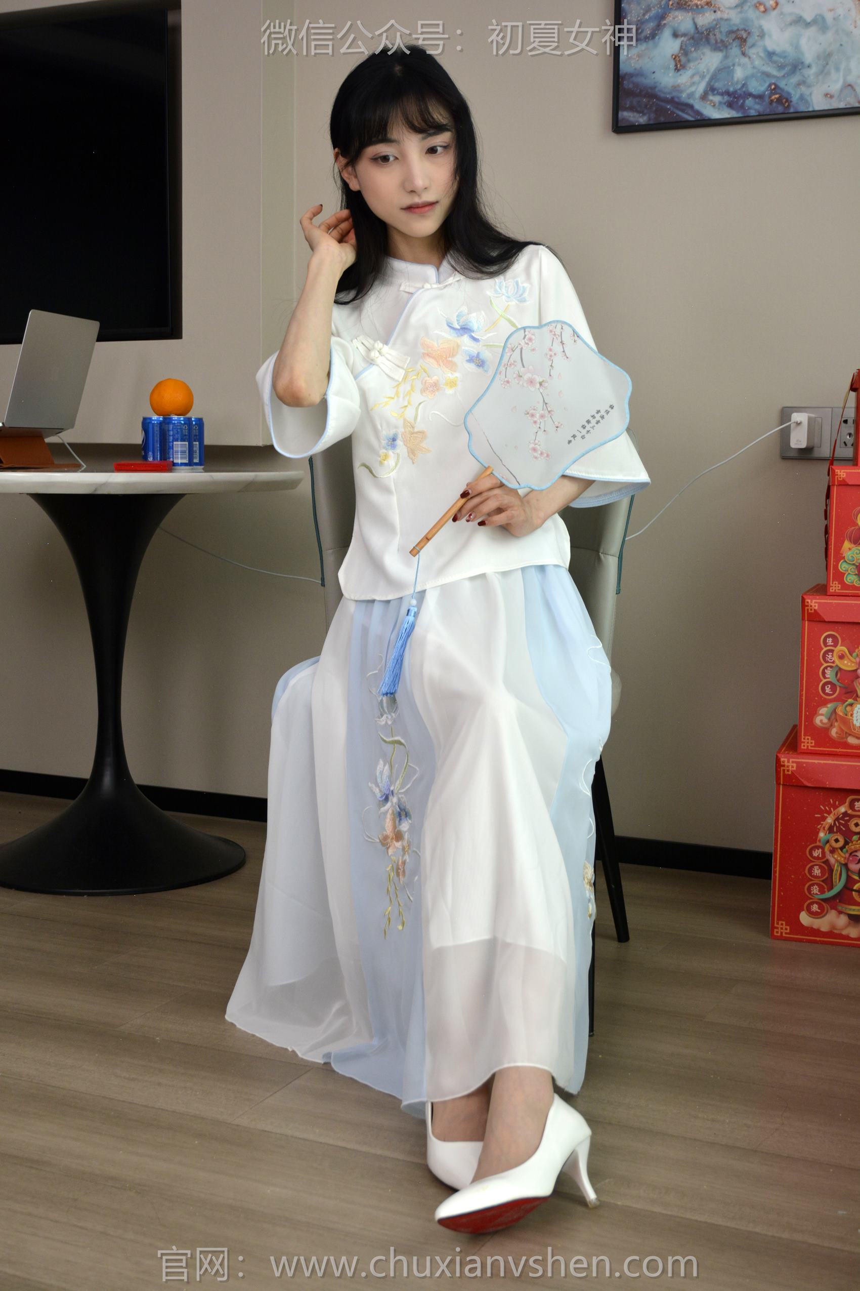 图片[15]-初夏女神 NO.144 柒柒 古往今来[140P] – 速更版-美库