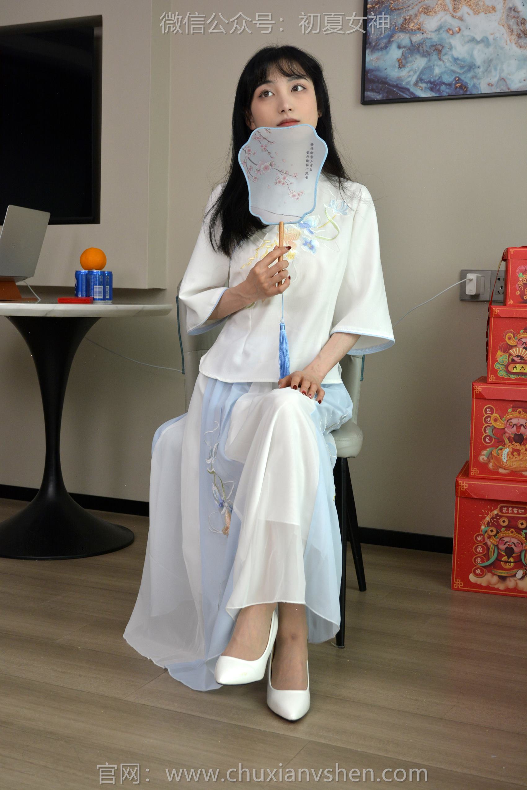 图片[17]-初夏女神 NO.144 柒柒 古往今来[140P] – 速更版-美库