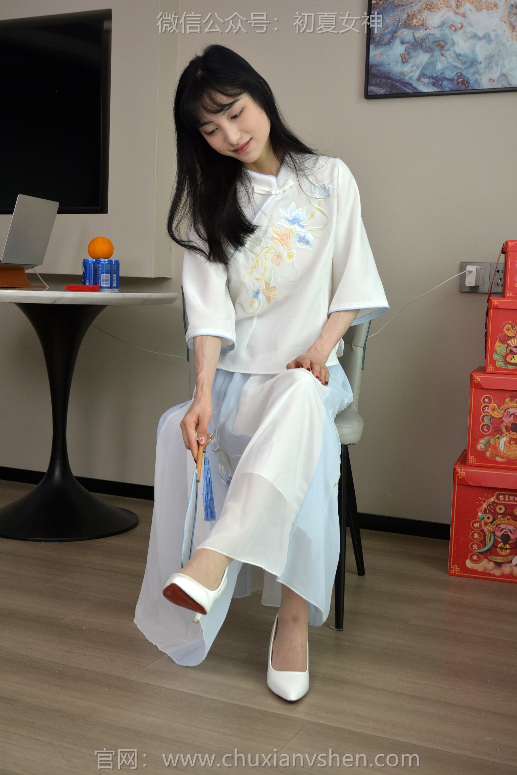 图片[18]-初夏女神 NO.144 柒柒 古往今来[140P] – 速更版-美库