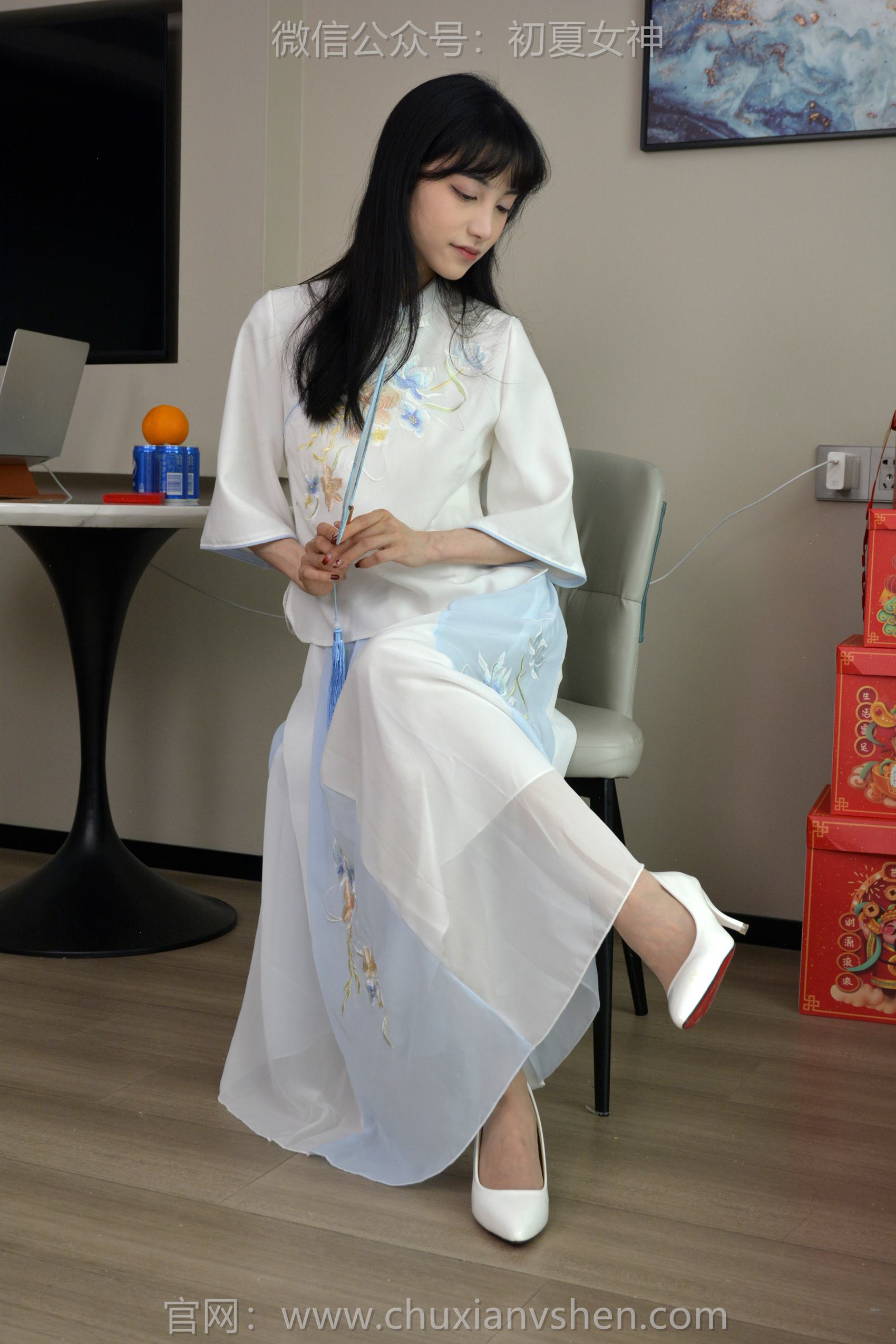 图片[19]-初夏女神 NO.144 柒柒 古往今来[140P] – 速更版-美库