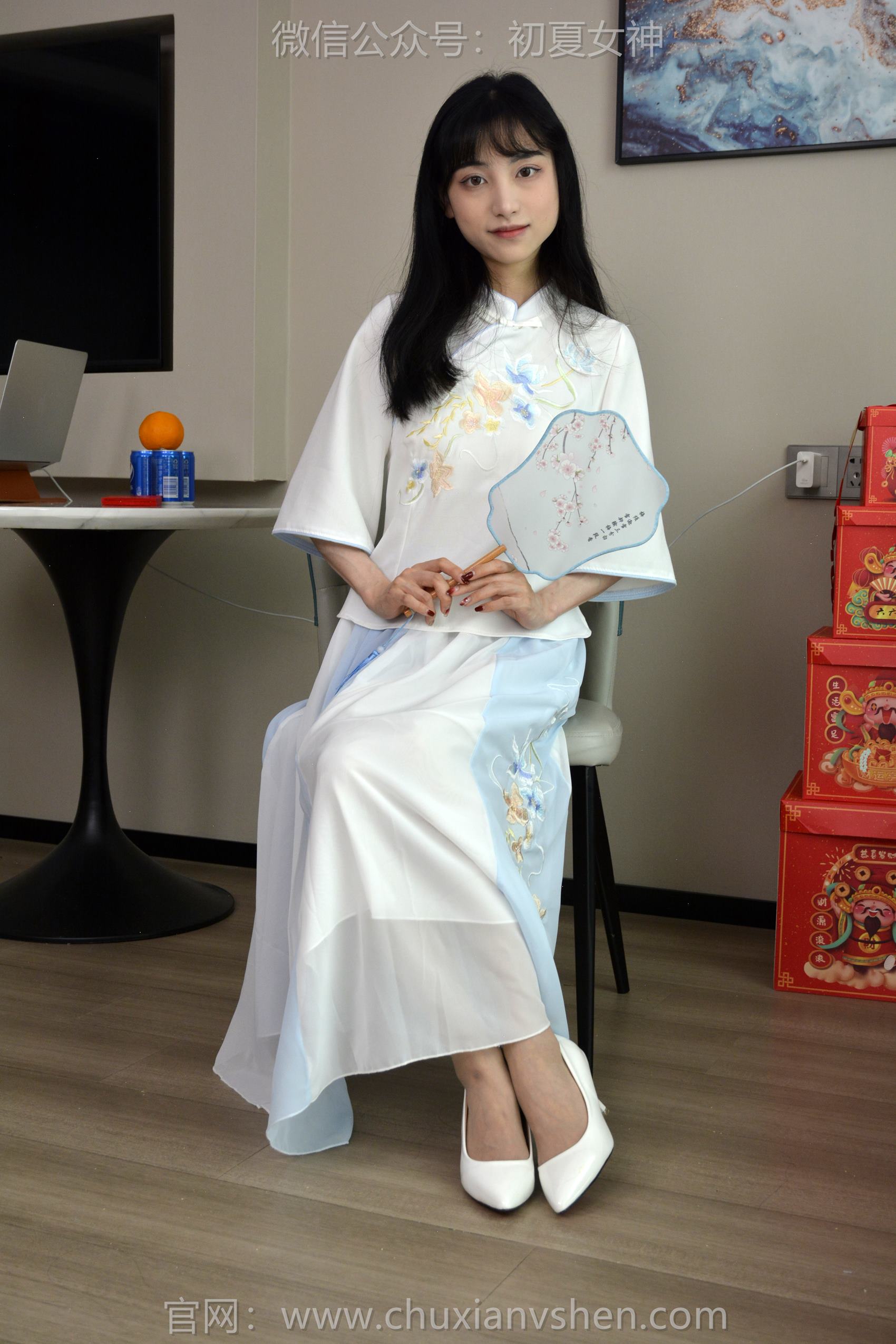 图片[20]-初夏女神 NO.144 柒柒 古往今来[140P] – 速更版-美库