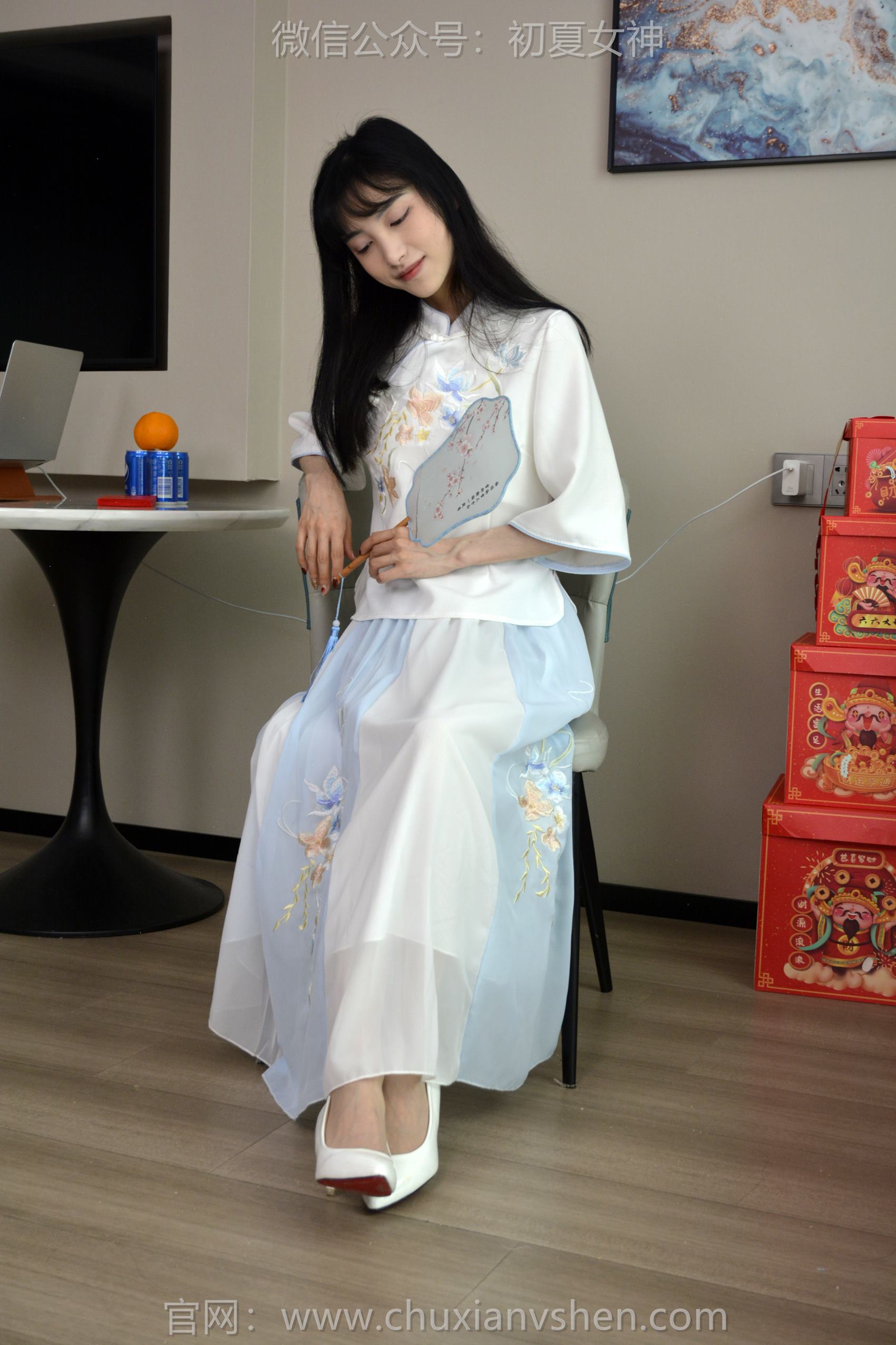 图片[22]-初夏女神 NO.144 柒柒 古往今来[140P] – 速更版-美库