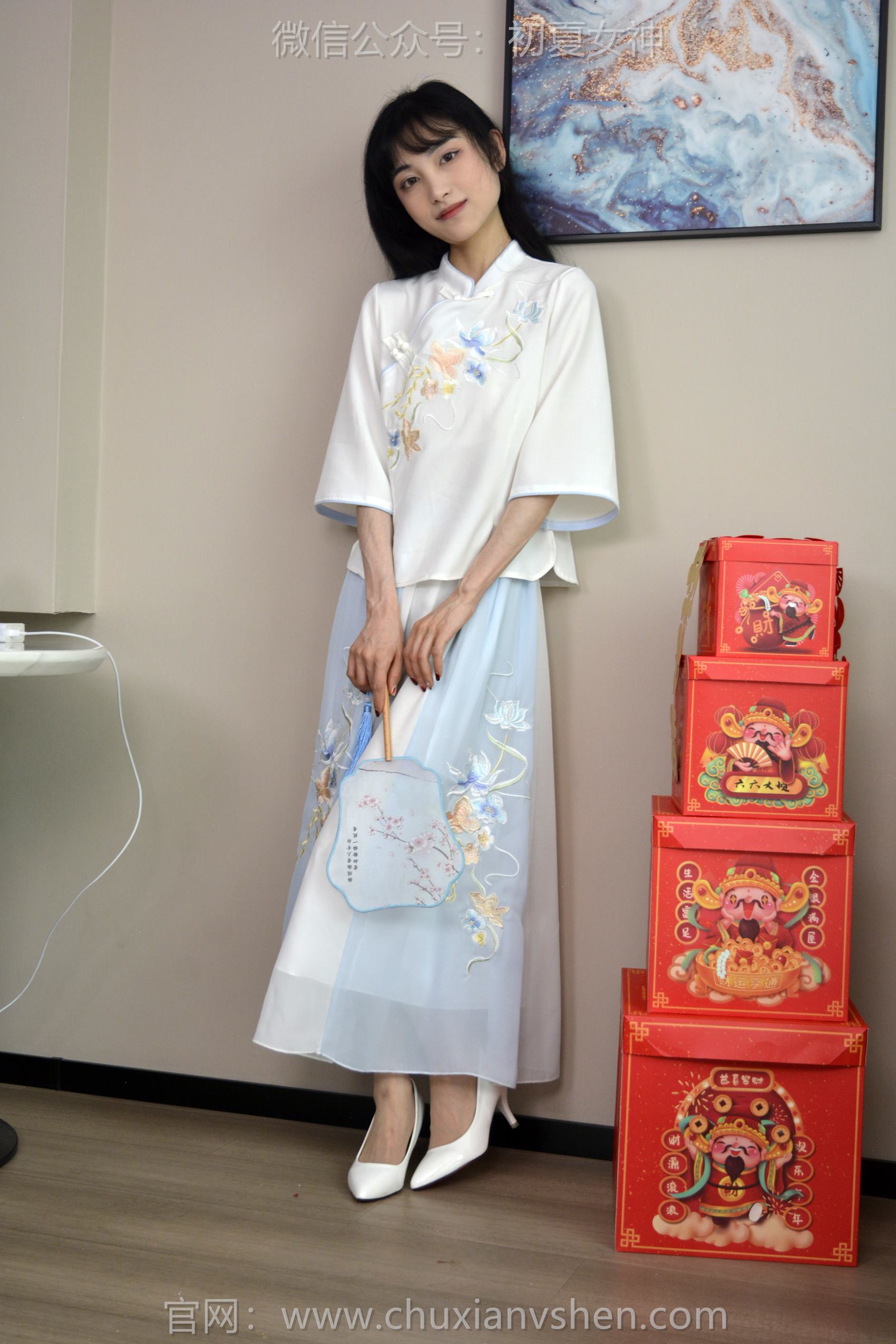 图片[25]-初夏女神 NO.144 柒柒 古往今来[140P] – 速更版-美库