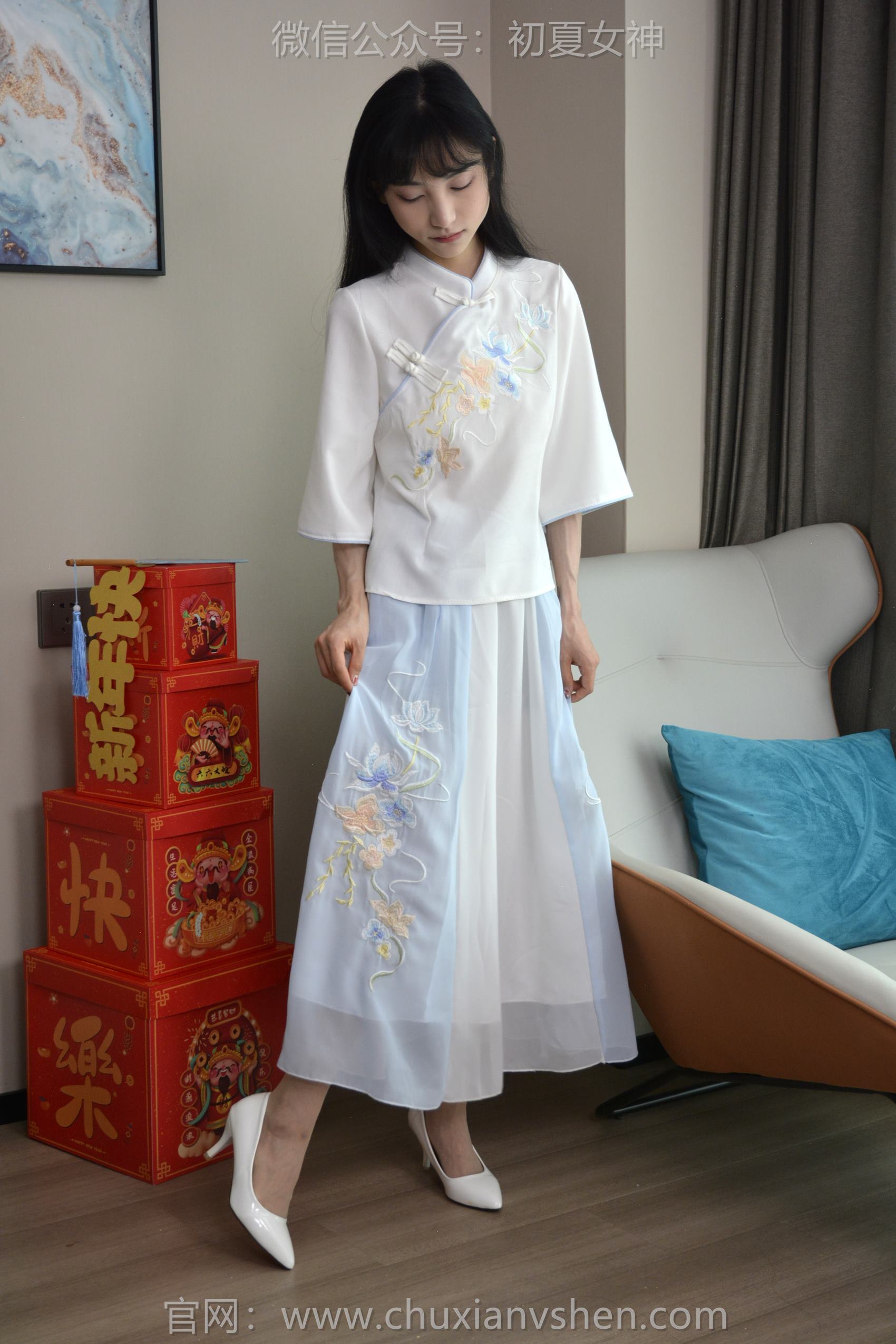 图片[33]-初夏女神 NO.144 柒柒 古往今来[140P] – 速更版-美库