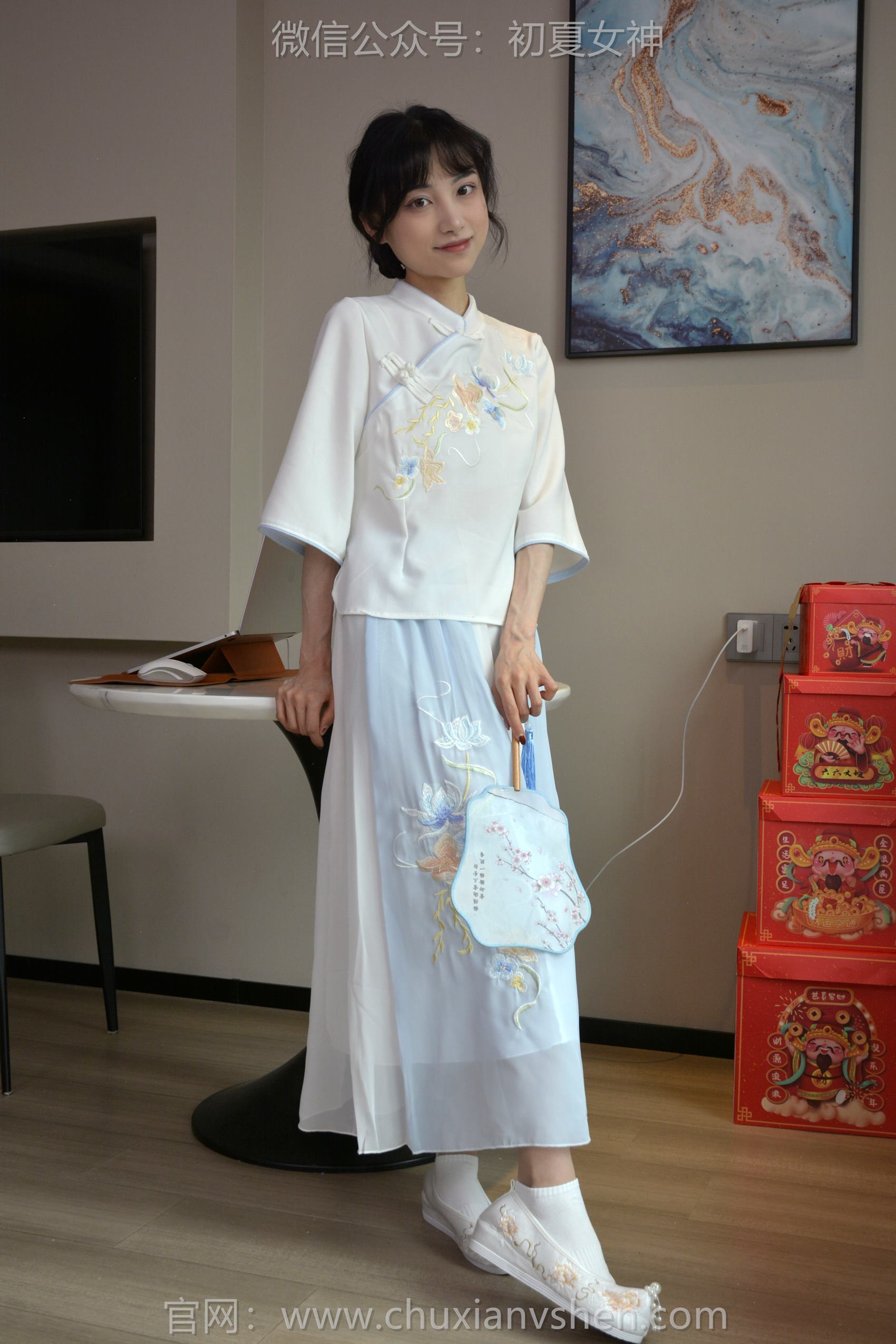 图片[78]-初夏女神 NO.144 柒柒 古往今来[140P] – 速更版-美库