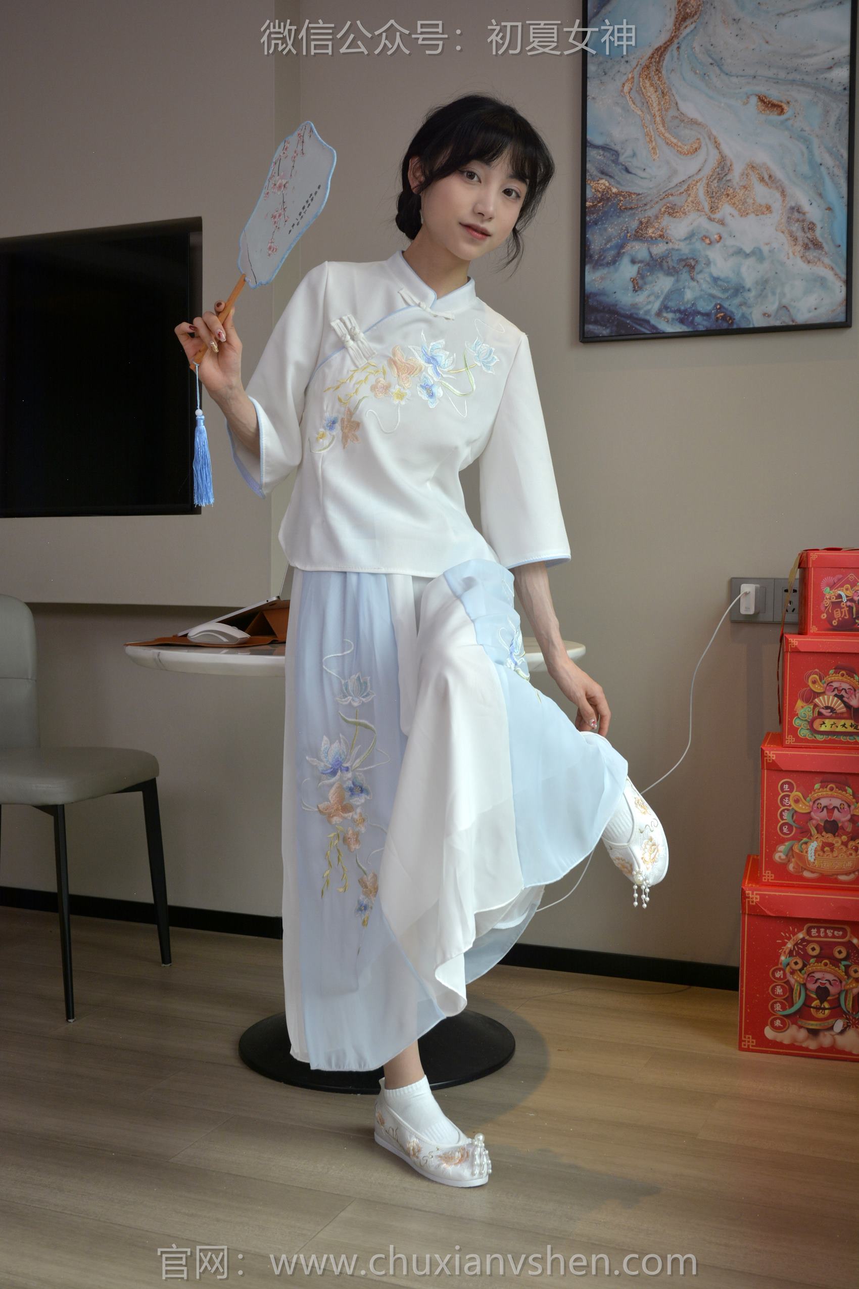 图片[79]-初夏女神 NO.144 柒柒 古往今来[140P] – 速更版-美库