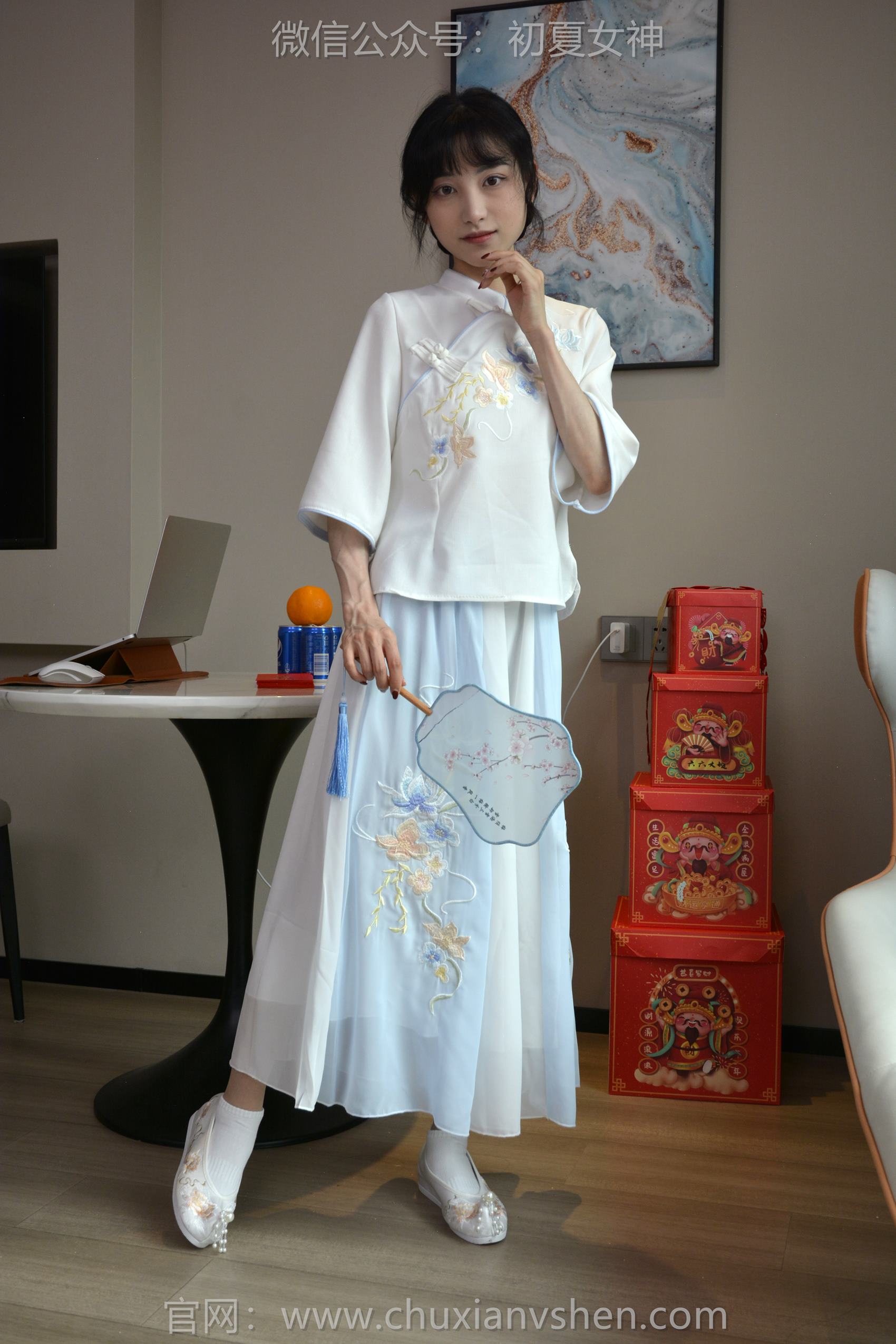 图片[80]-初夏女神 NO.144 柒柒 古往今来[140P] – 速更版-美库