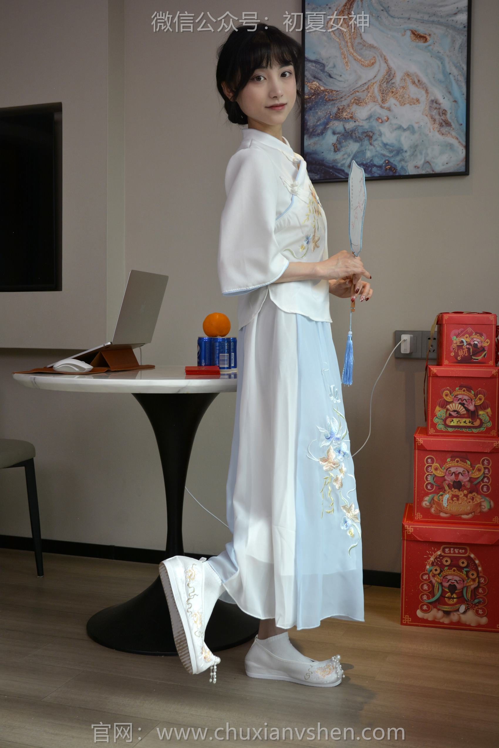 图片[82]-初夏女神 NO.144 柒柒 古往今来[140P] – 速更版-美库