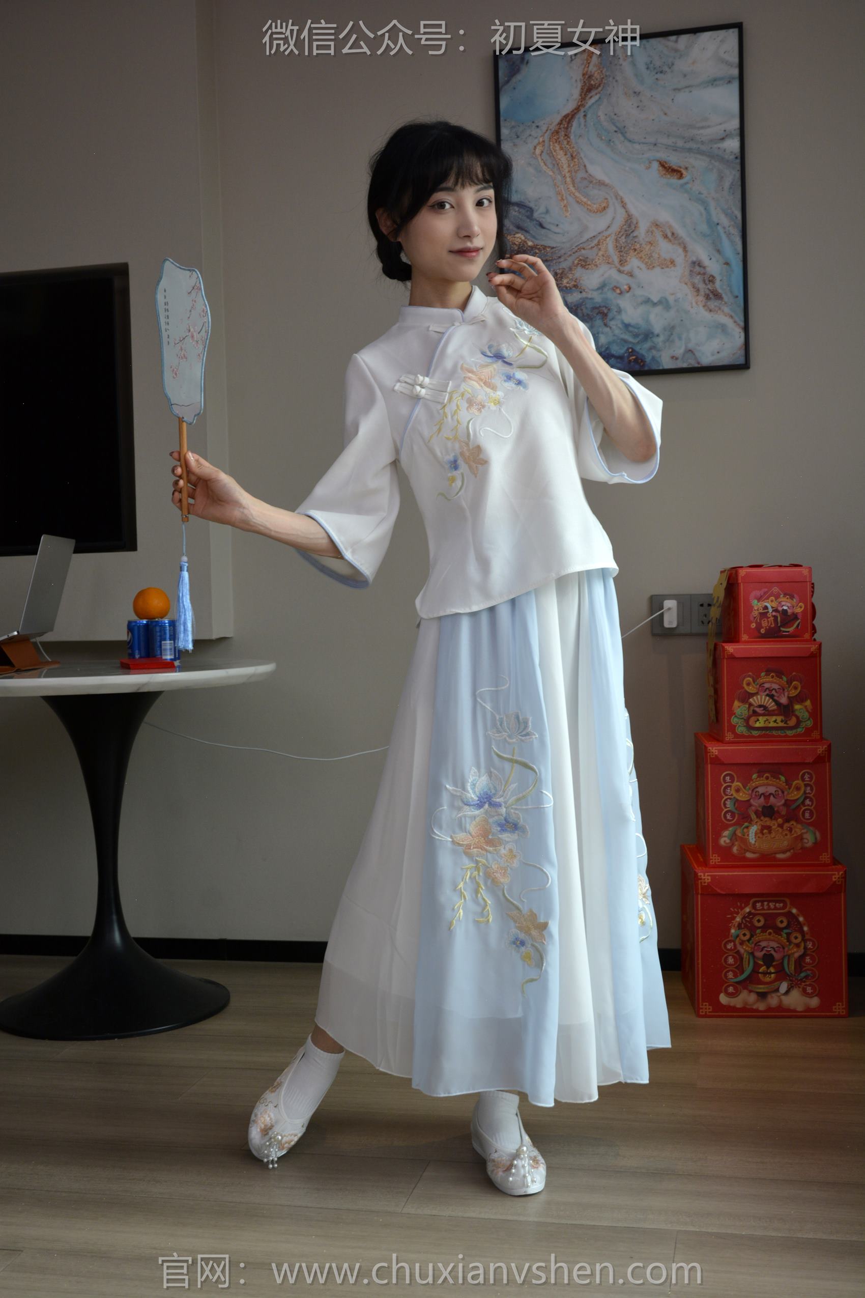 图片[88]-初夏女神 NO.144 柒柒 古往今来[140P] – 速更版-美库