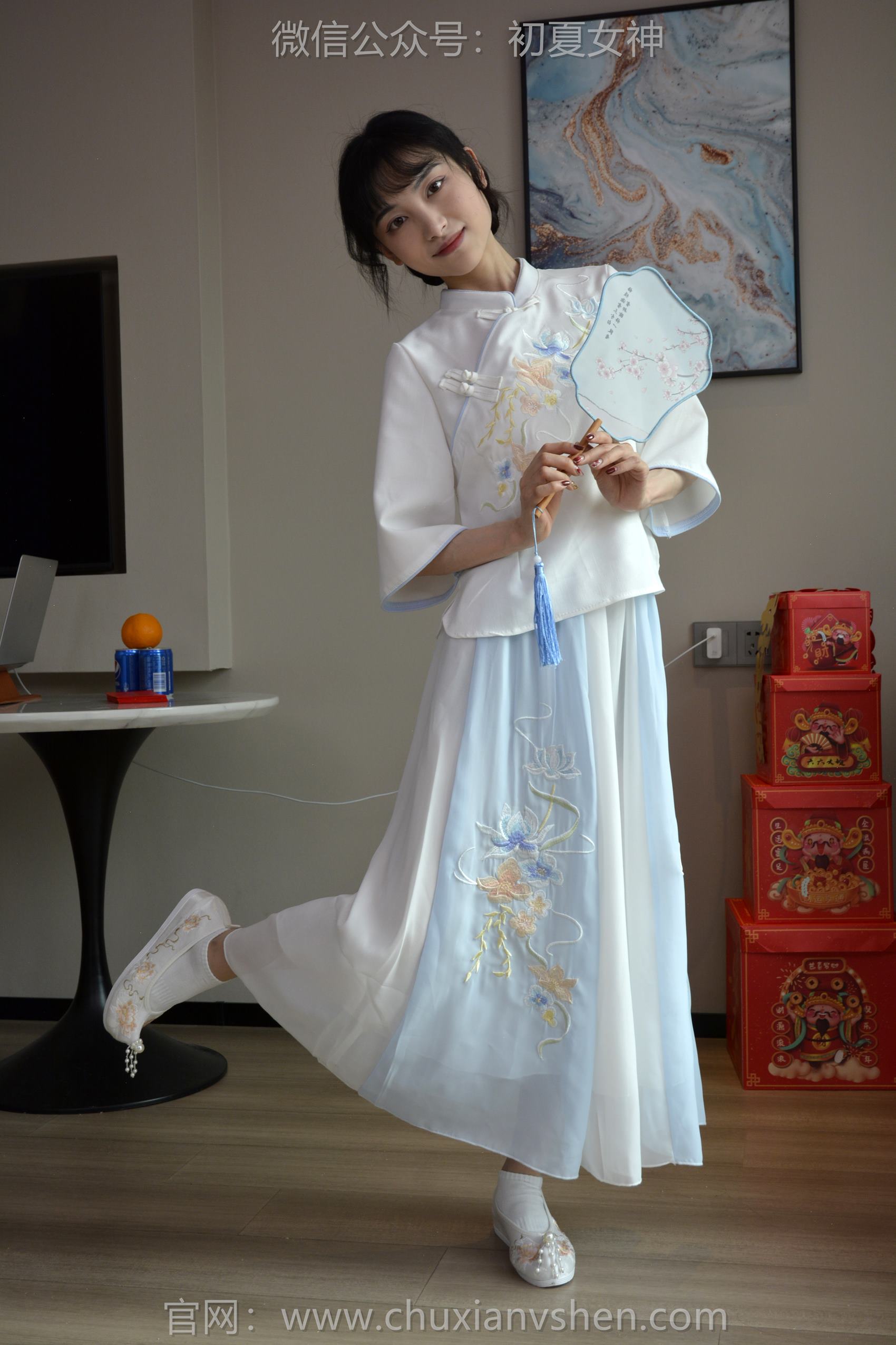 图片[91]-初夏女神 NO.144 柒柒 古往今来[140P] – 速更版-美库