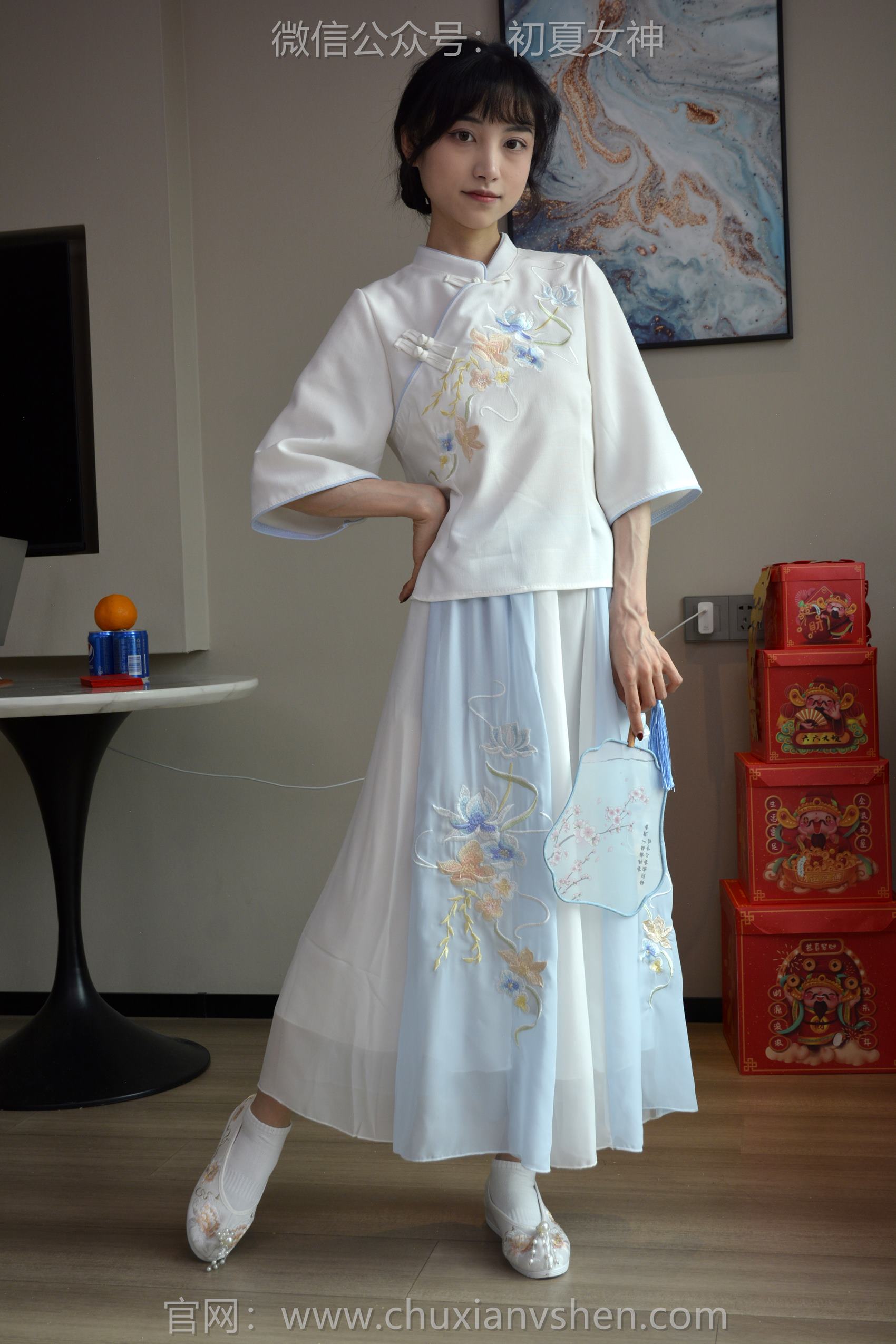 图片[92]-初夏女神 NO.144 柒柒 古往今来[140P] – 速更版-美库