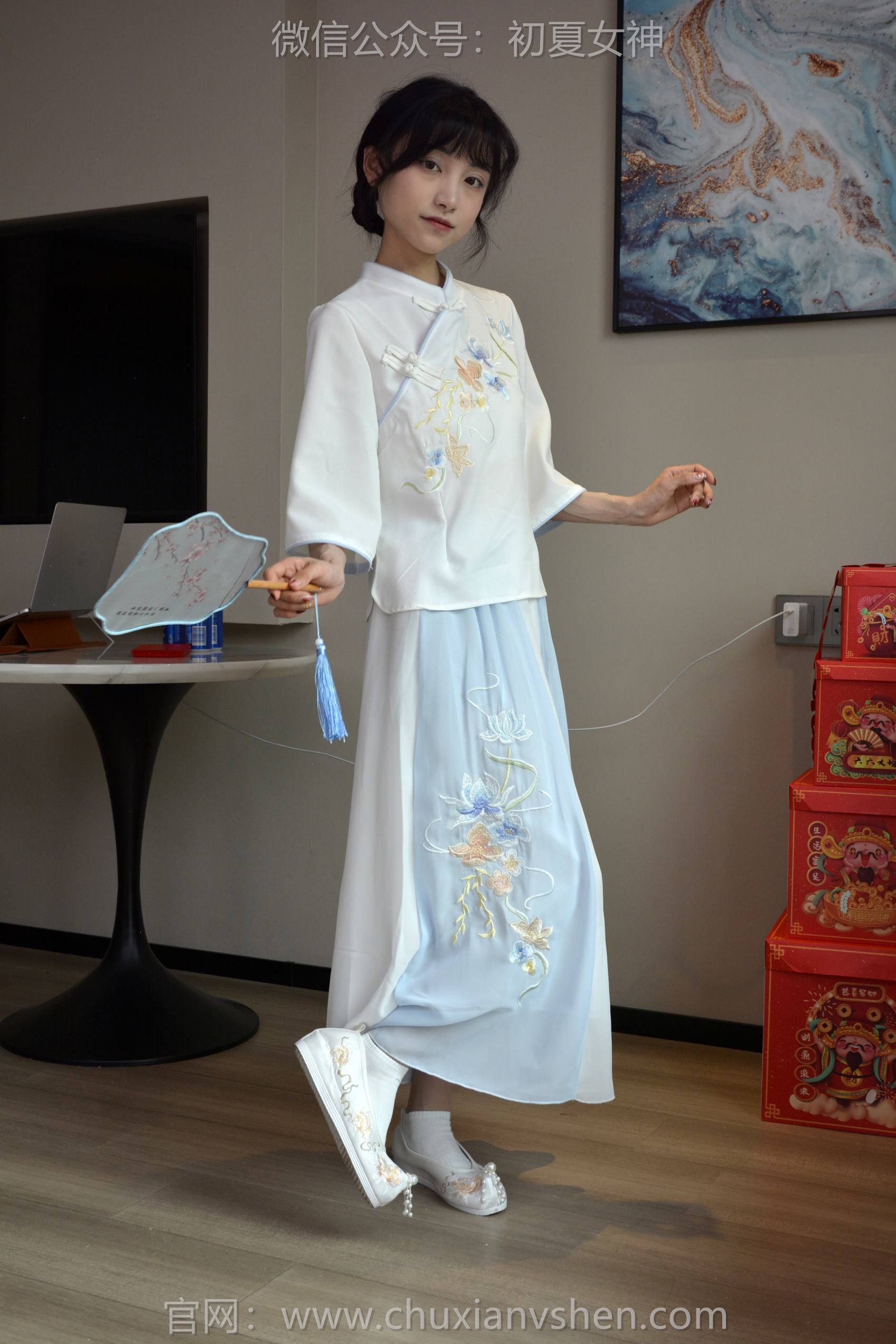 图片[98]-初夏女神 NO.144 柒柒 古往今来[140P] – 速更版-美库