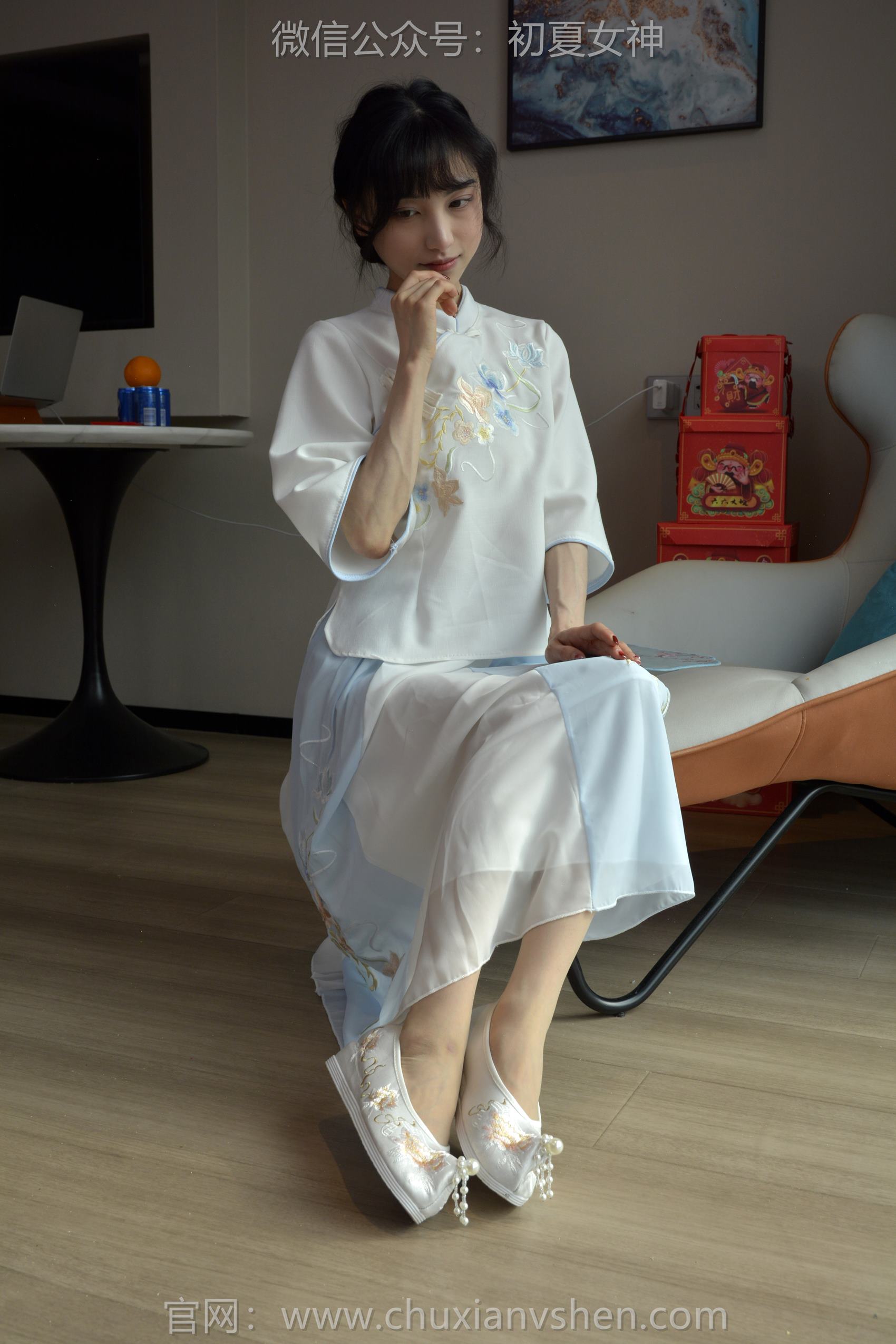 图片[121]-初夏女神 NO.144 柒柒 古往今来[140P] – 速更版-美库