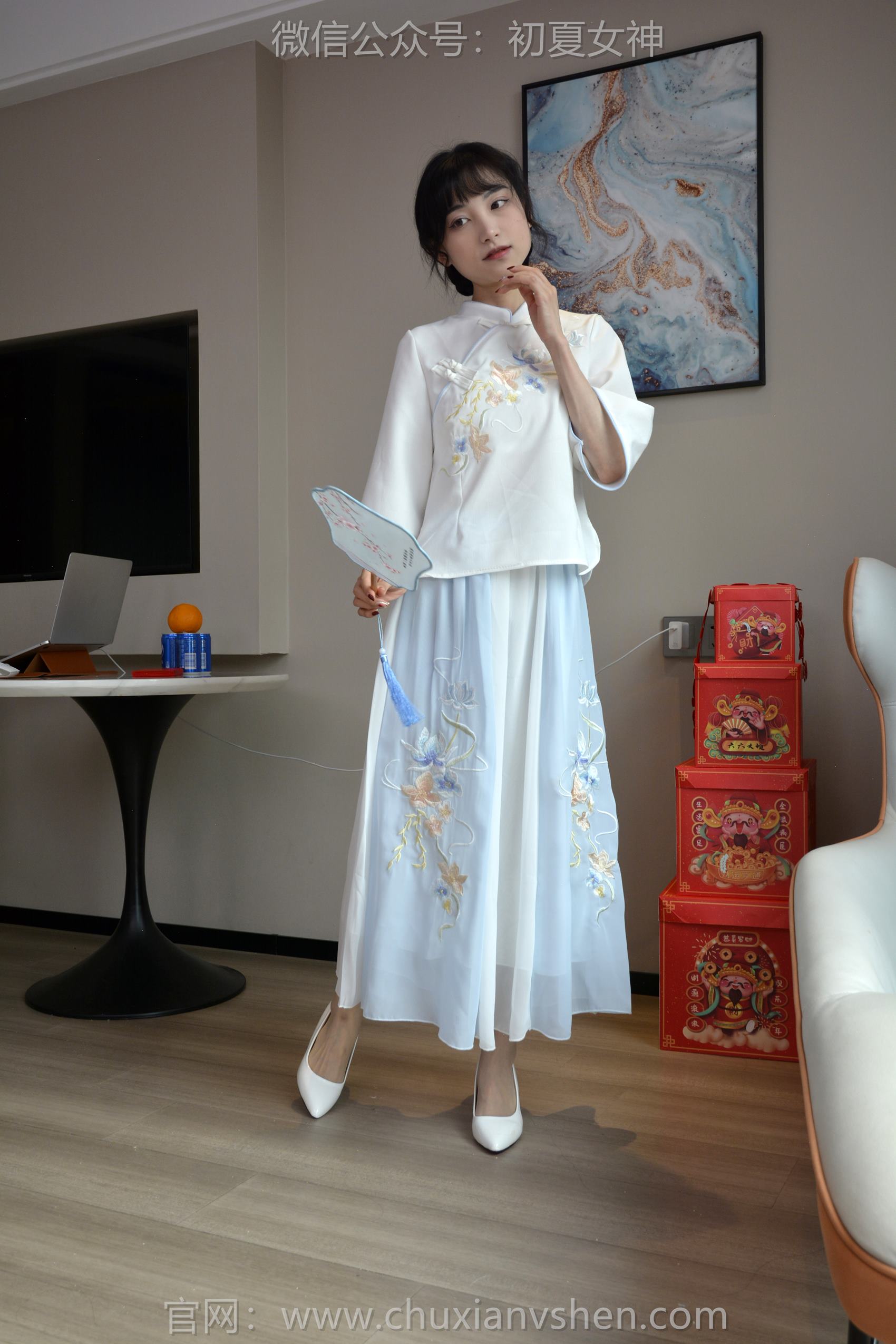 图片[131]-初夏女神 NO.144 柒柒 古往今来[140P] – 速更版-美库