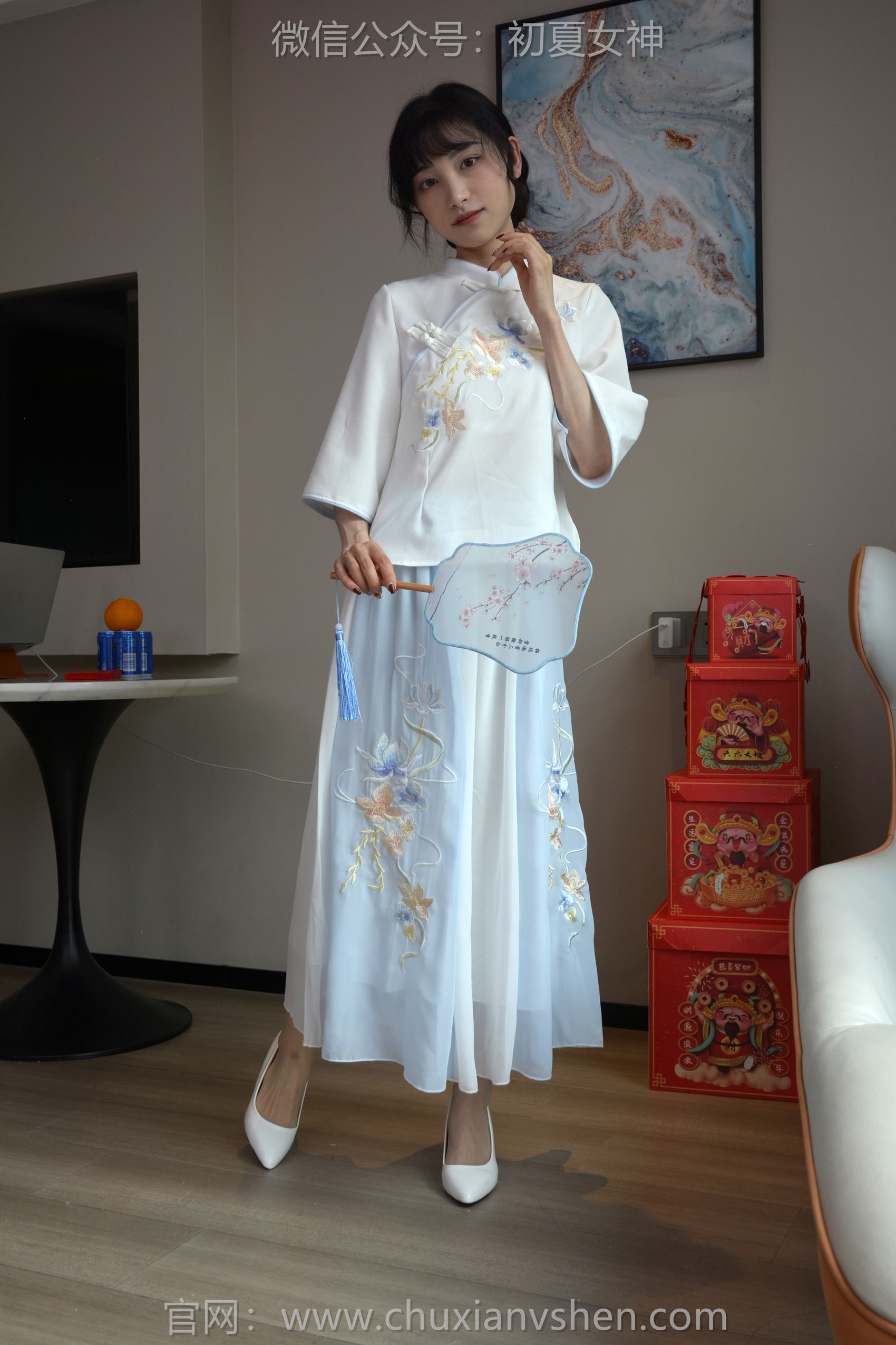 图片[132]-初夏女神 NO.144 柒柒 古往今来[140P] – 速更版-美库