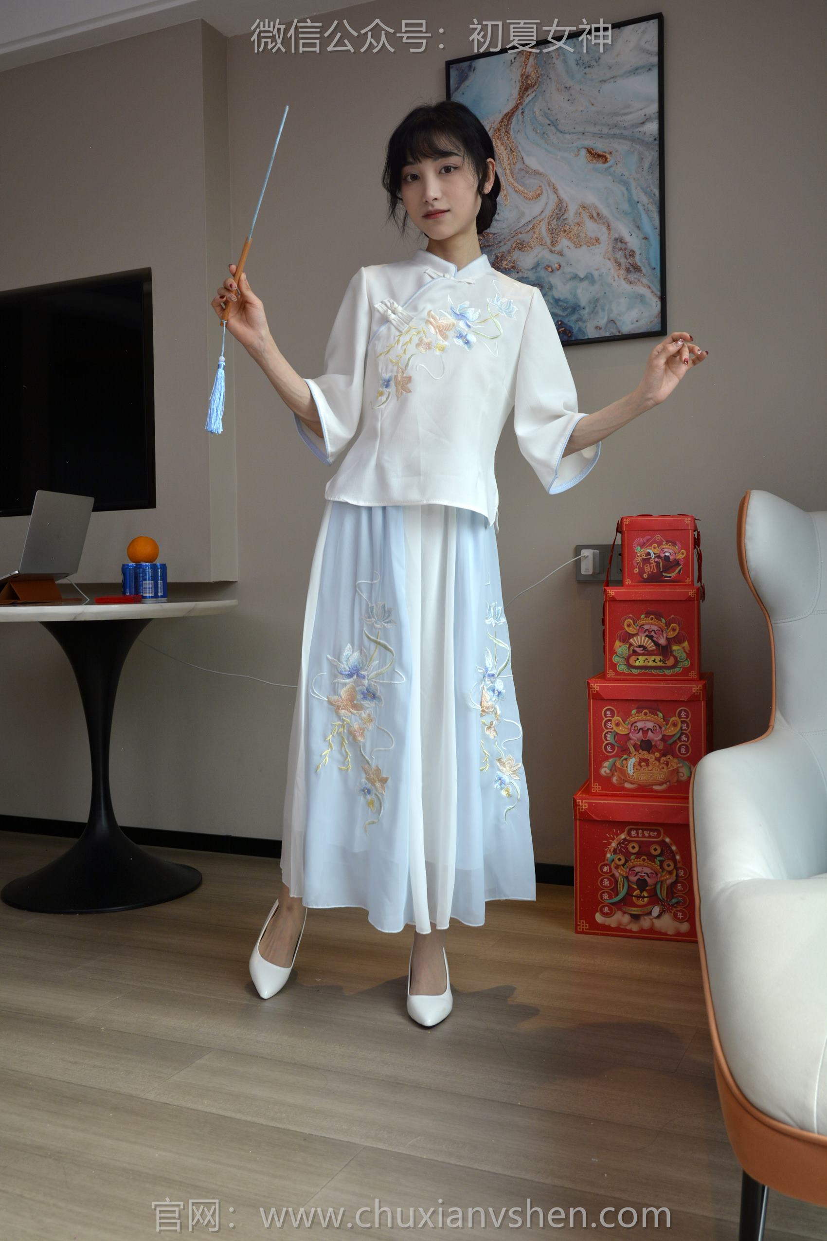 图片[133]-初夏女神 NO.144 柒柒 古往今来[140P] – 速更版-美库