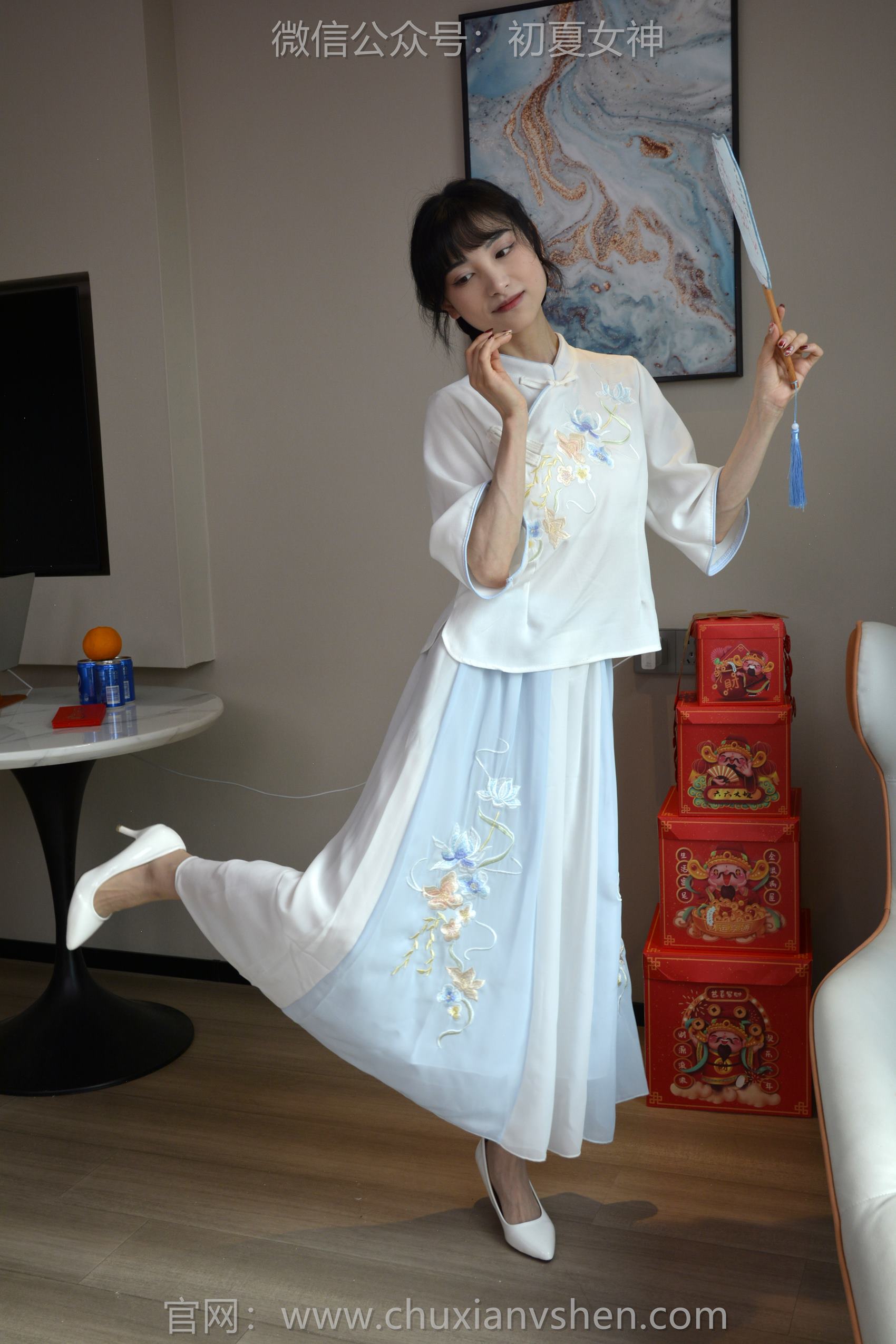 图片[137]-初夏女神 NO.144 柒柒 古往今来[140P] – 速更版-美库