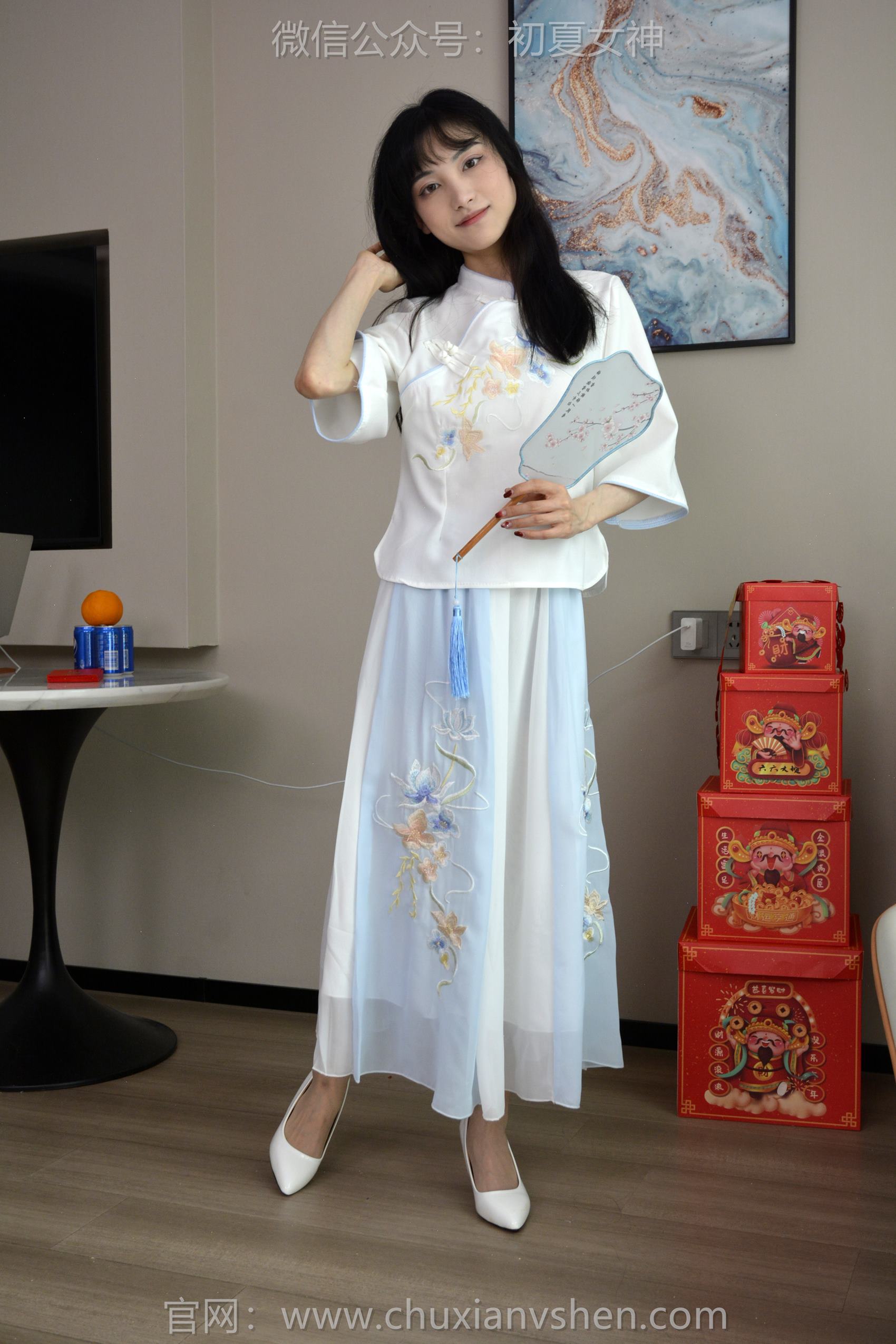 图片[140]-初夏女神 NO.144 柒柒 古往今来[140P] – 速更版-美库