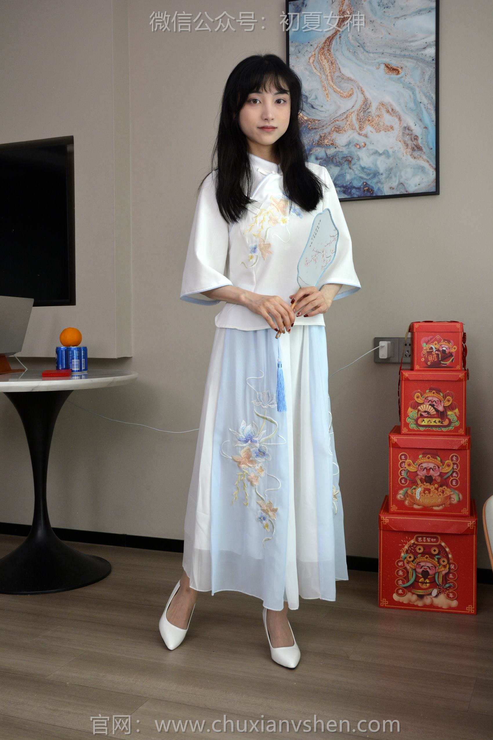 图片[141]-初夏女神 NO.144 柒柒 古往今来[140P] – 速更版-美库