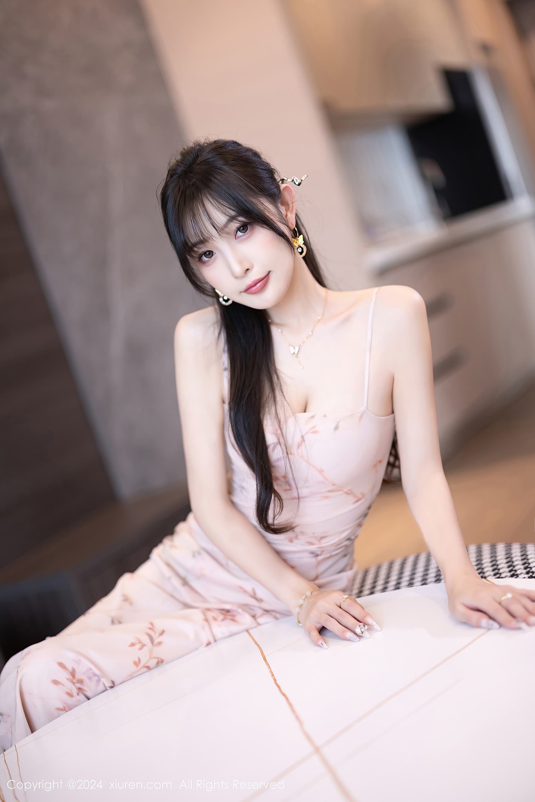 图片[26]-[Xiuren秀人网]2024.06.11 NO.8682 林星阑 粉粉连衣裙 [40+1P] – 速更版-美库