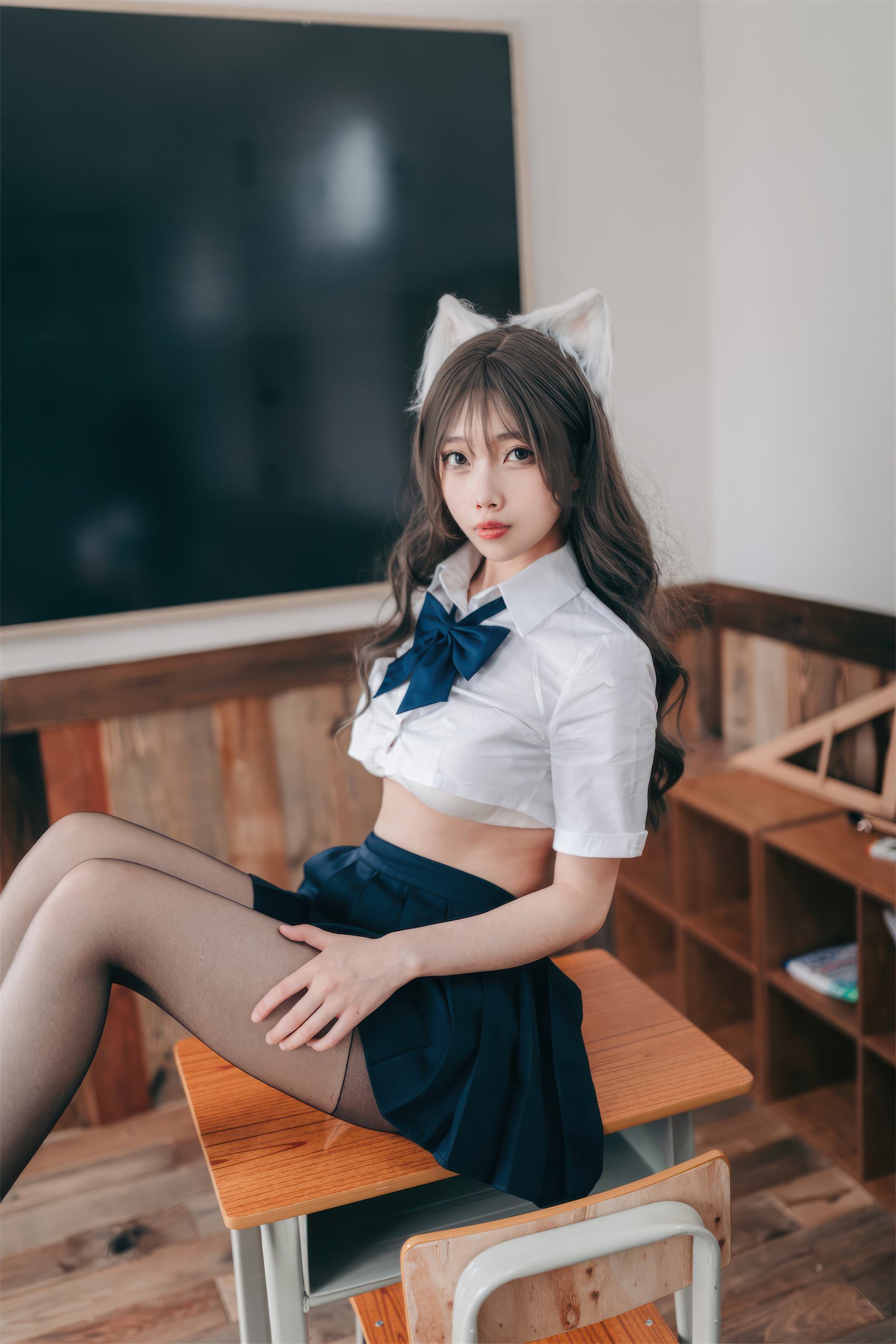 图片[10]-杏仁曲奇  – 生徒会坏猫猫[28P] – 速更版-美库