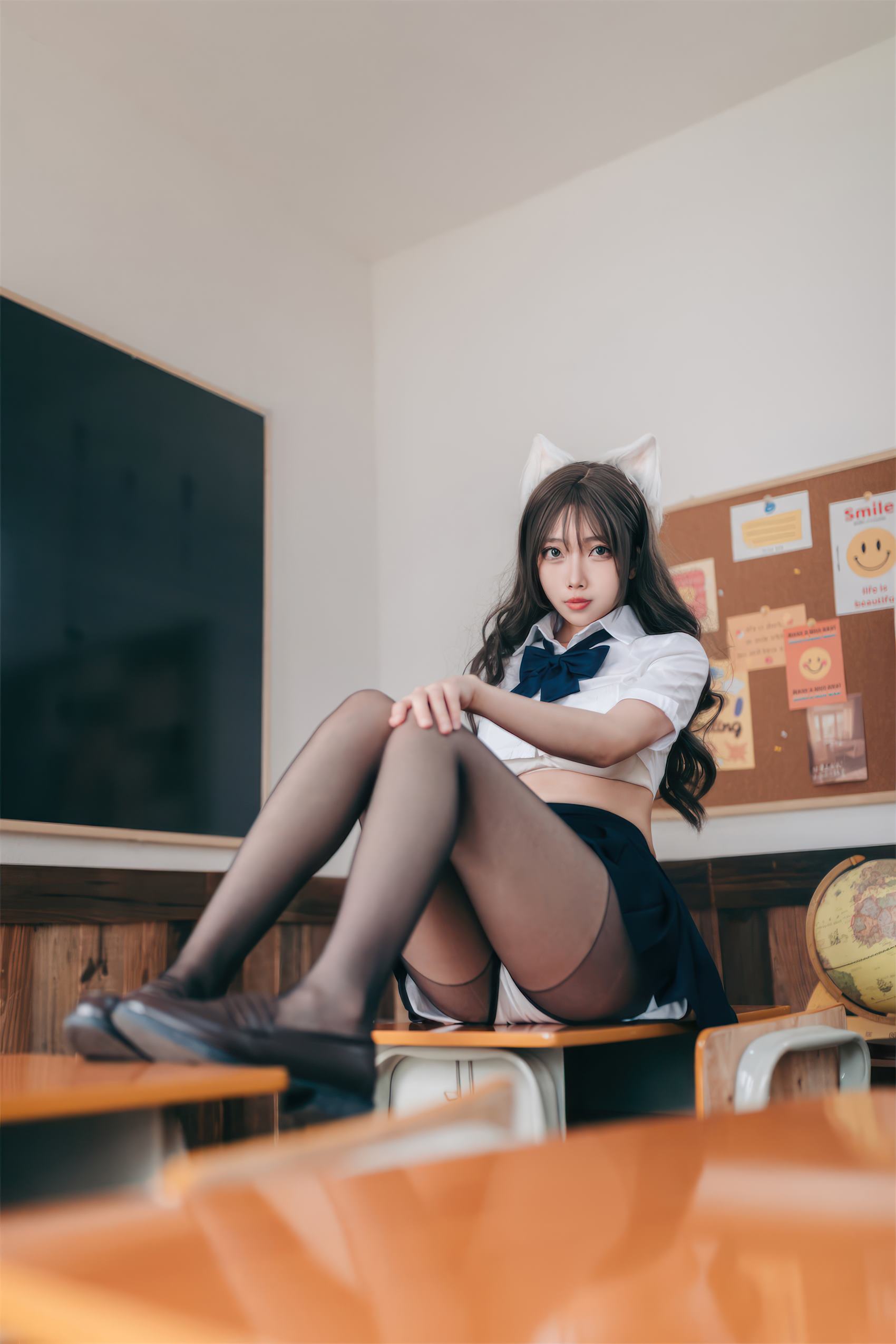 图片[23]-杏仁曲奇  – 生徒会坏猫猫[28P] – 速更版-美库