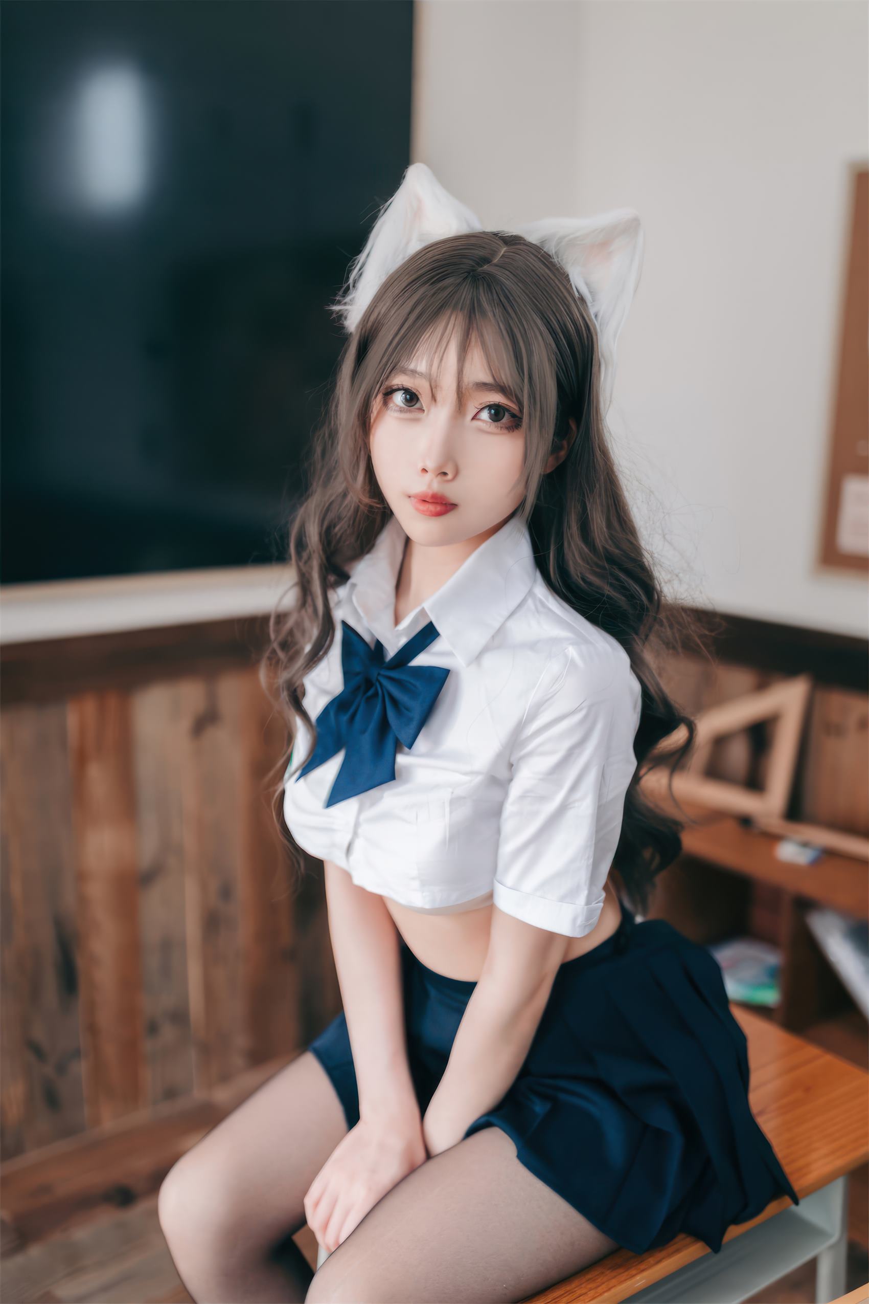 图片[27]-杏仁曲奇  – 生徒会坏猫猫[28P] – 速更版-美库