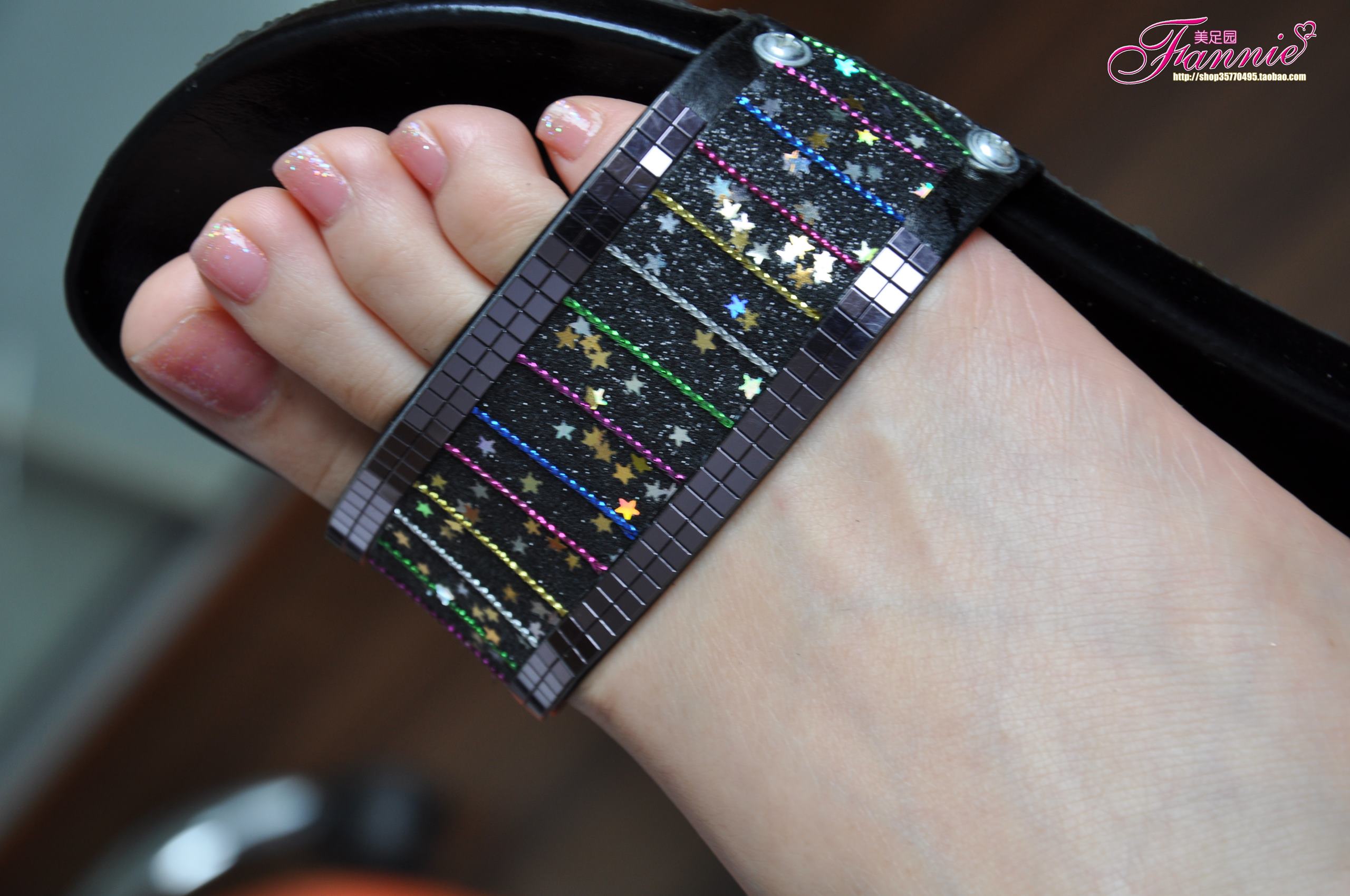 图片[56]-Fannie芬妮每足园 No.505 夏日足下 清爽靓丽 黑色拖鞋2[57P] – 速更版-美库