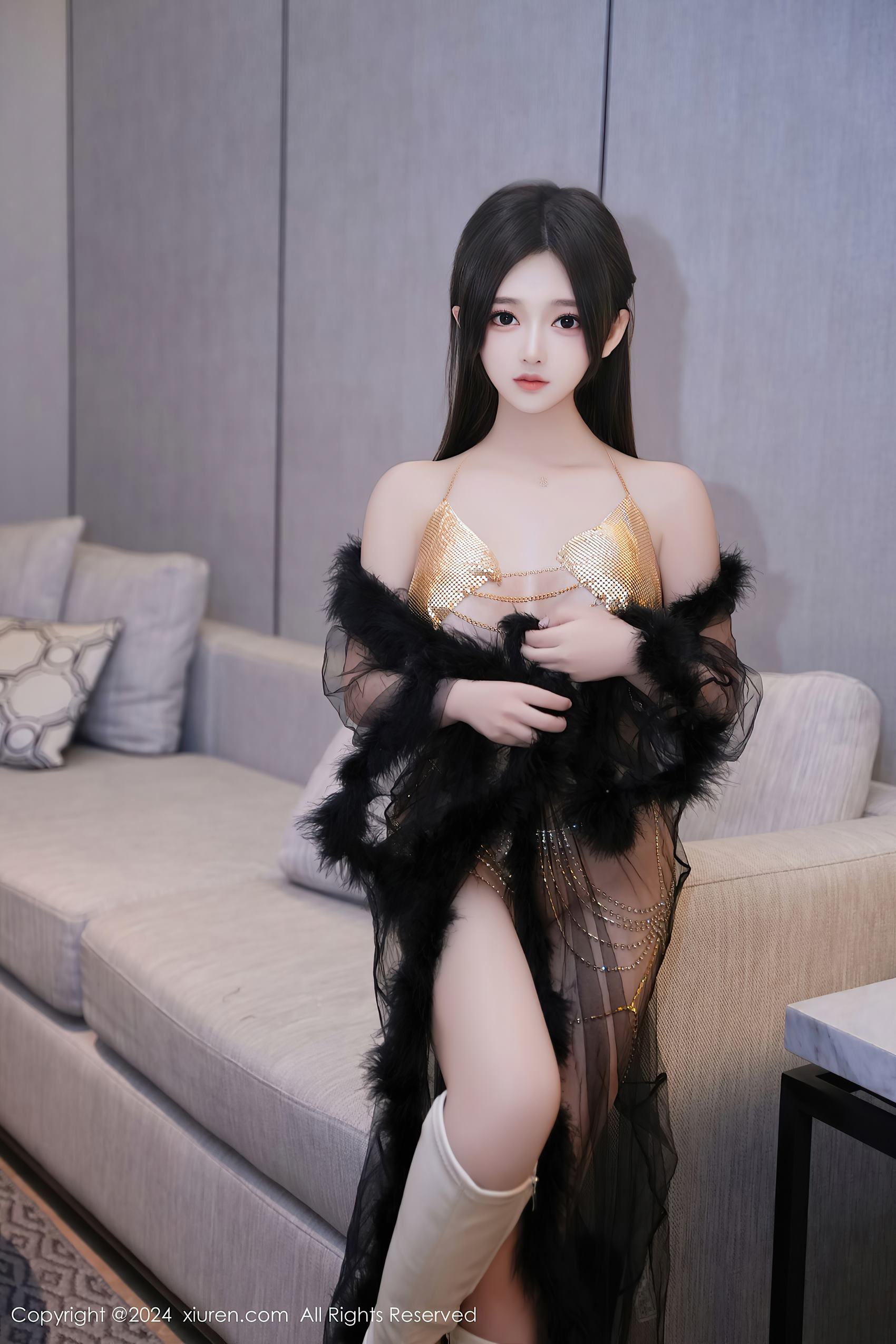 图片[14]-[Xiuren秀人网]2024.06.12 NO.8686 奶茶味的包子[12+1P] – 速更版-美库