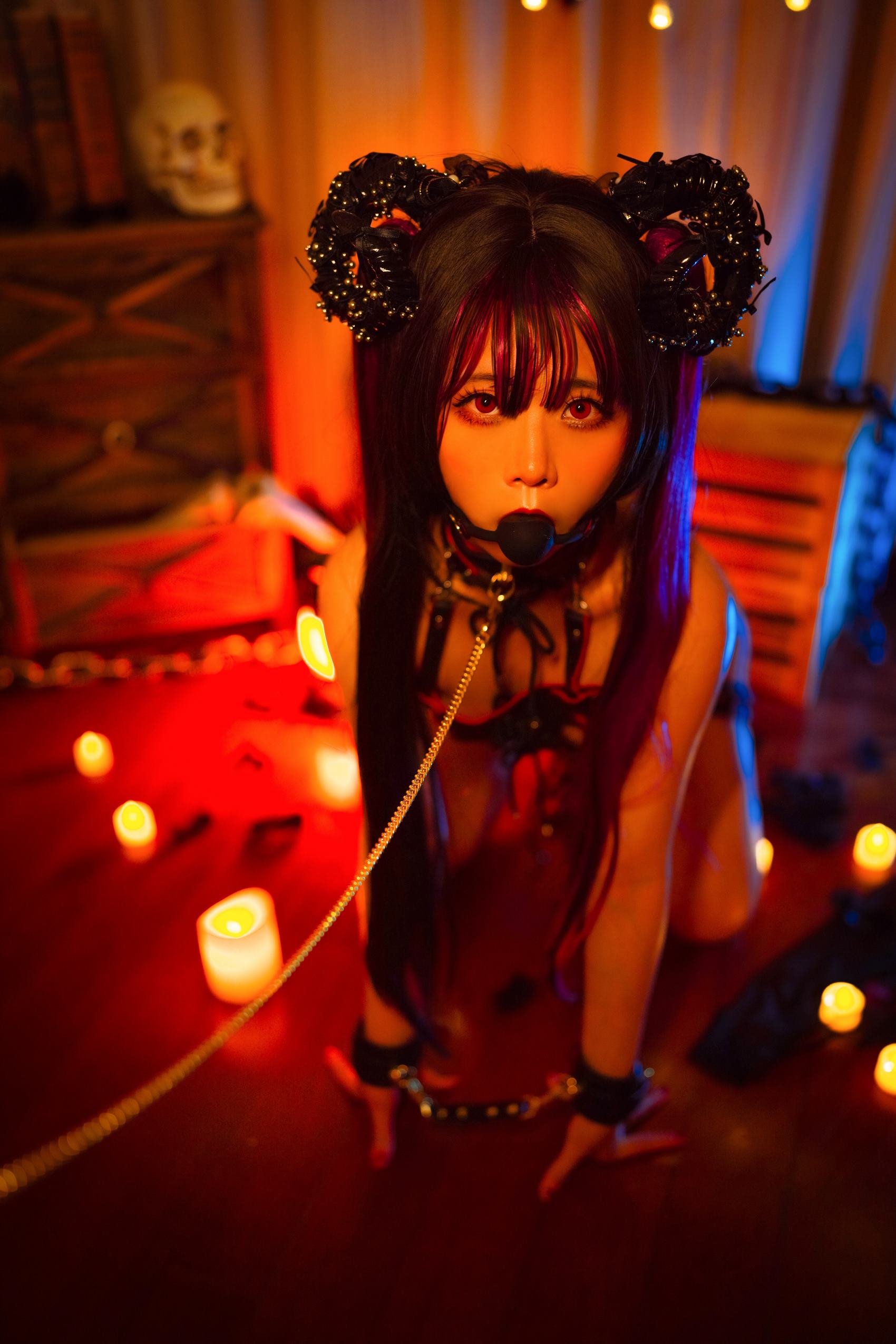 图片[18]-洛城雪Yuki – 炽囚×小恶魔束缚[31P] – 速更版-美库