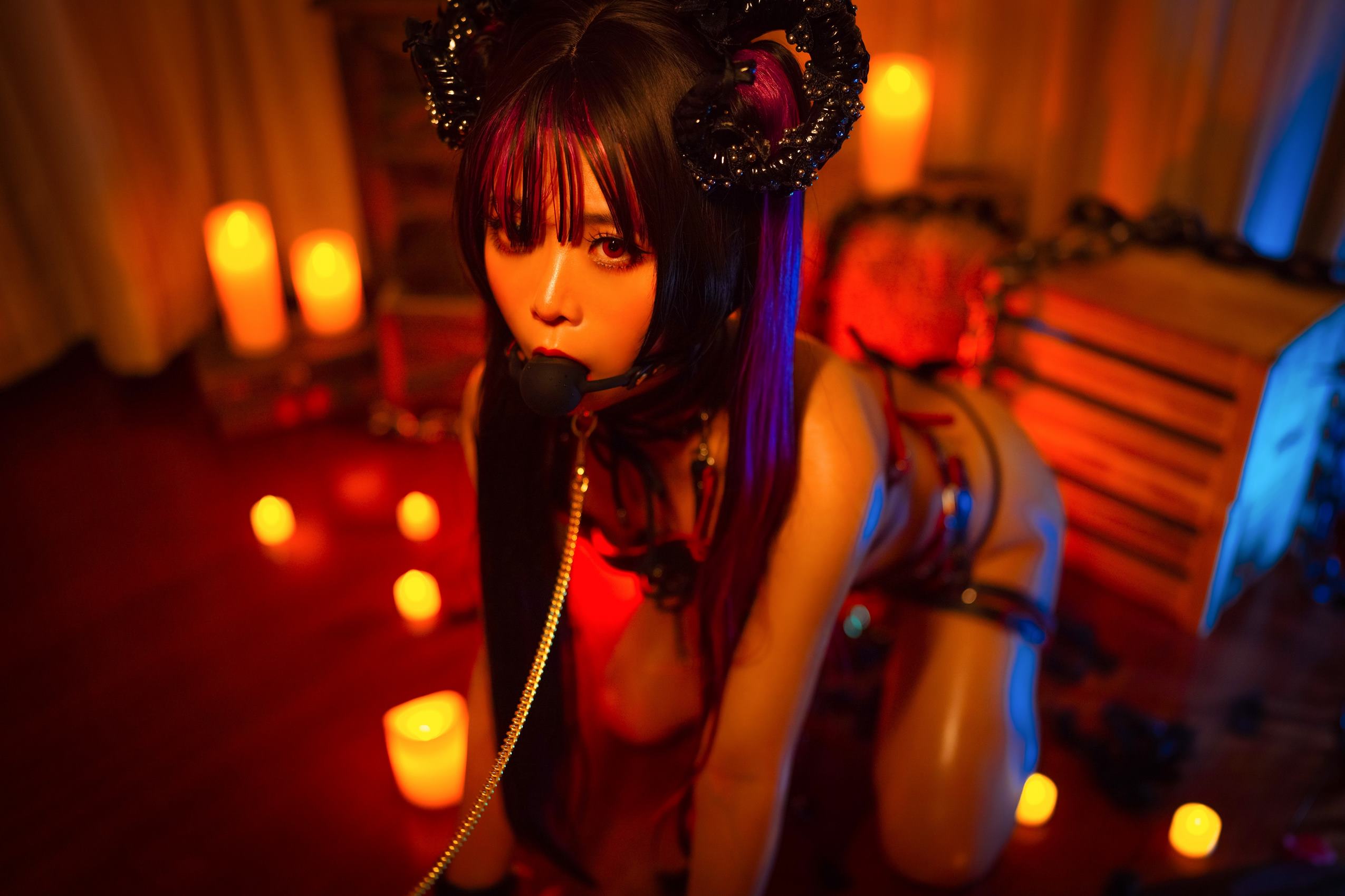 图片[19]-洛城雪Yuki – 炽囚×小恶魔束缚[31P] – 速更版-美库