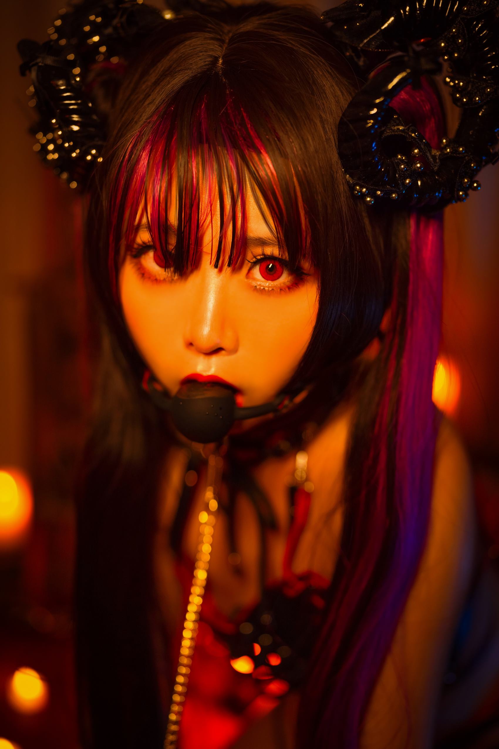 图片[22]-洛城雪Yuki – 炽囚×小恶魔束缚[31P] – 速更版-美库