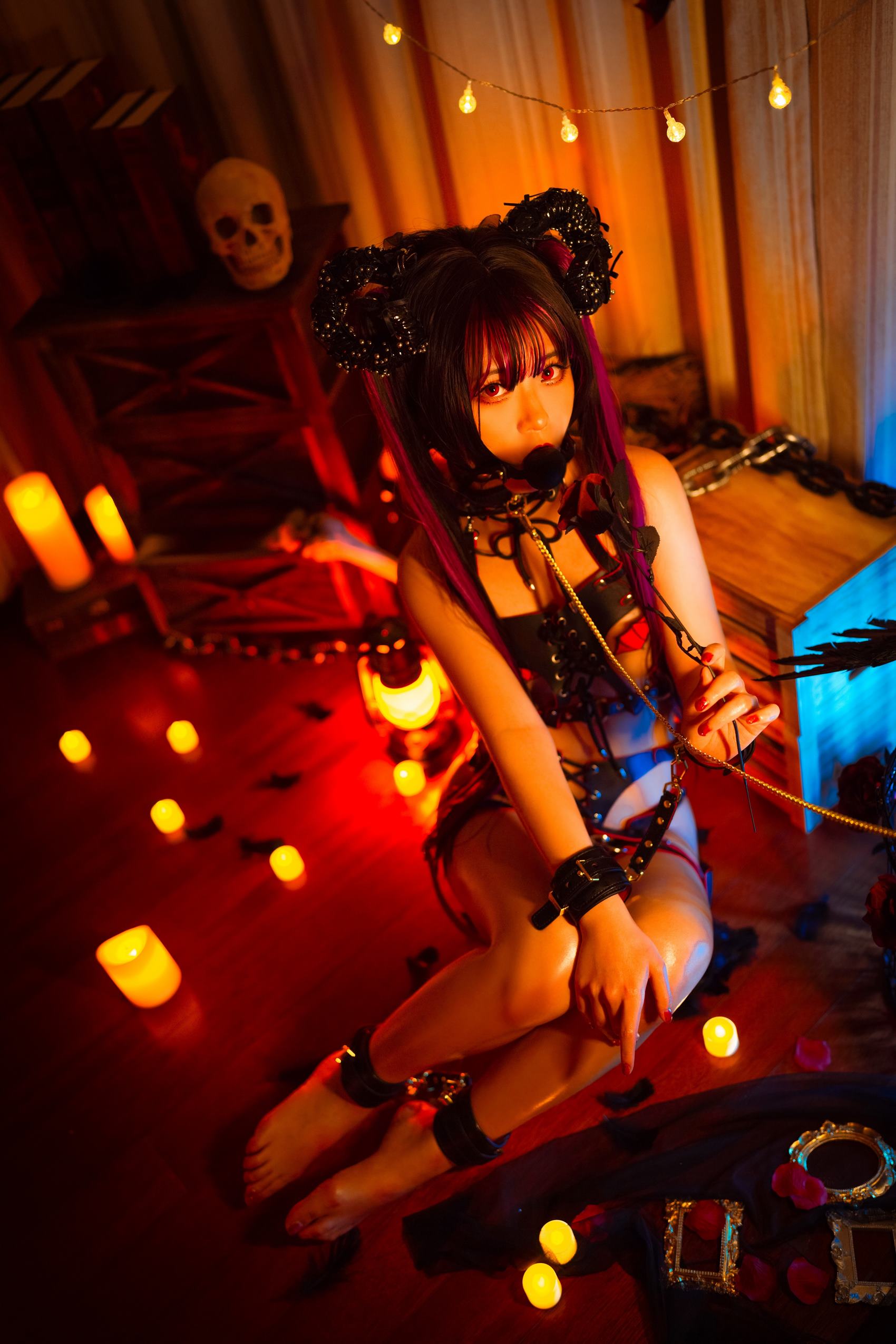 图片[24]-洛城雪Yuki – 炽囚×小恶魔束缚[31P] – 速更版-美库