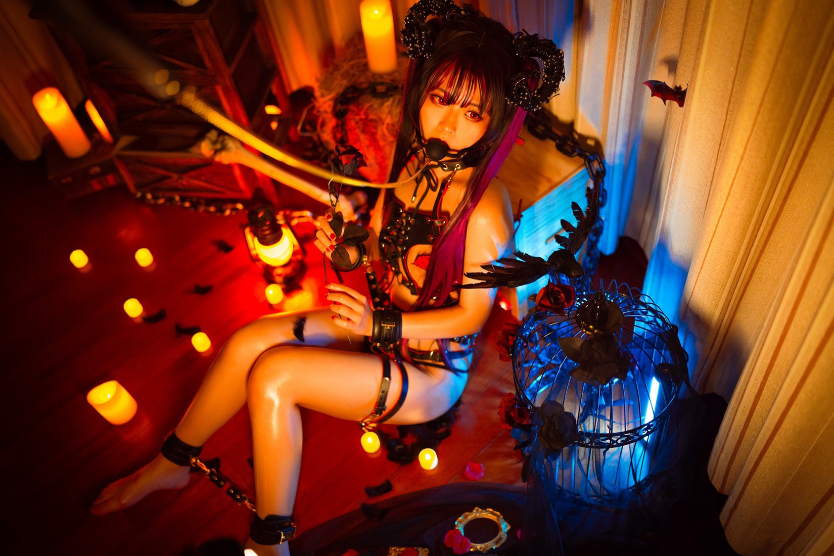 图片[26]-洛城雪Yuki – 炽囚×小恶魔束缚[31P] – 速更版-美库