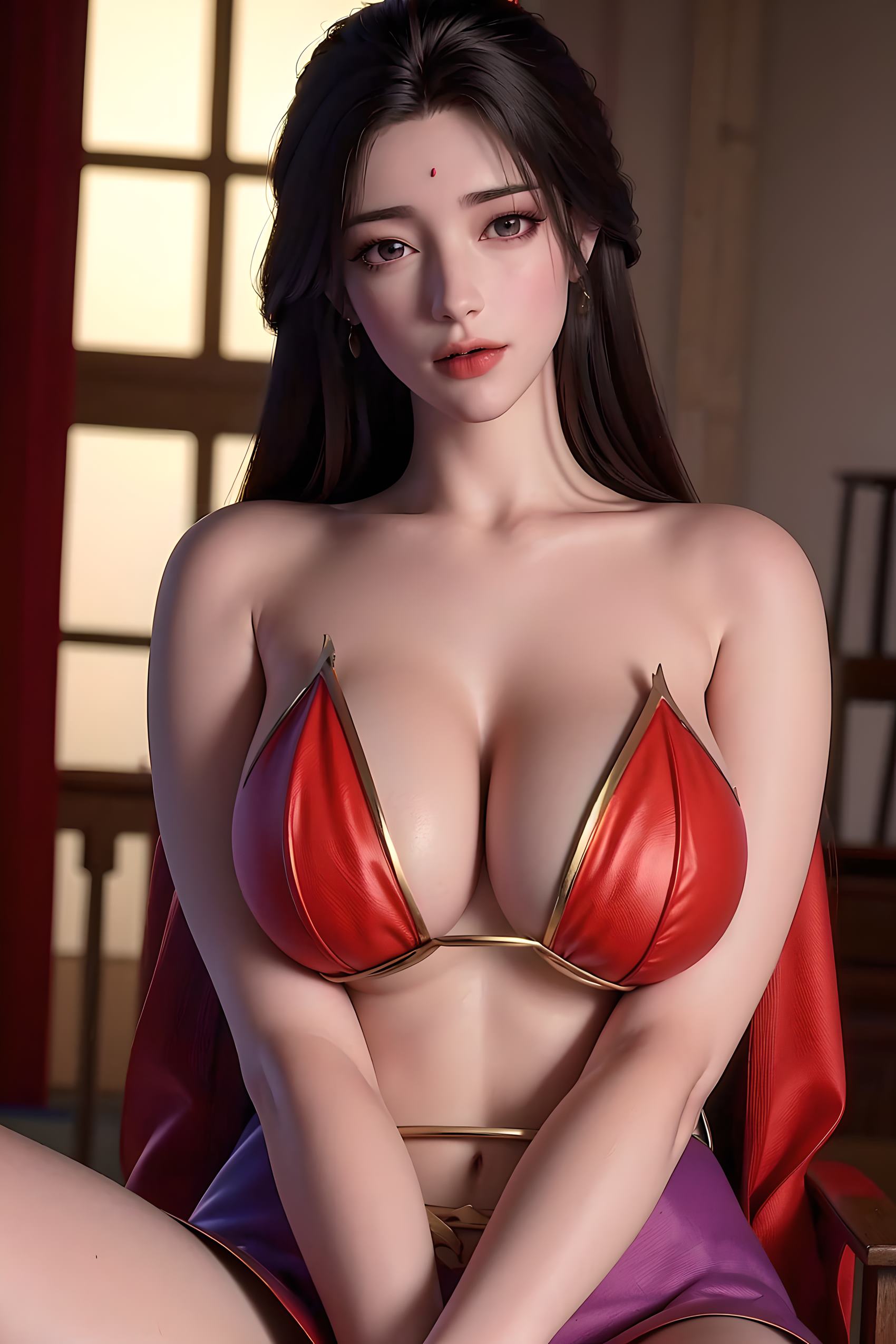 图片[20]-AI绘画 353 月婵[50P] – 速更版-美库