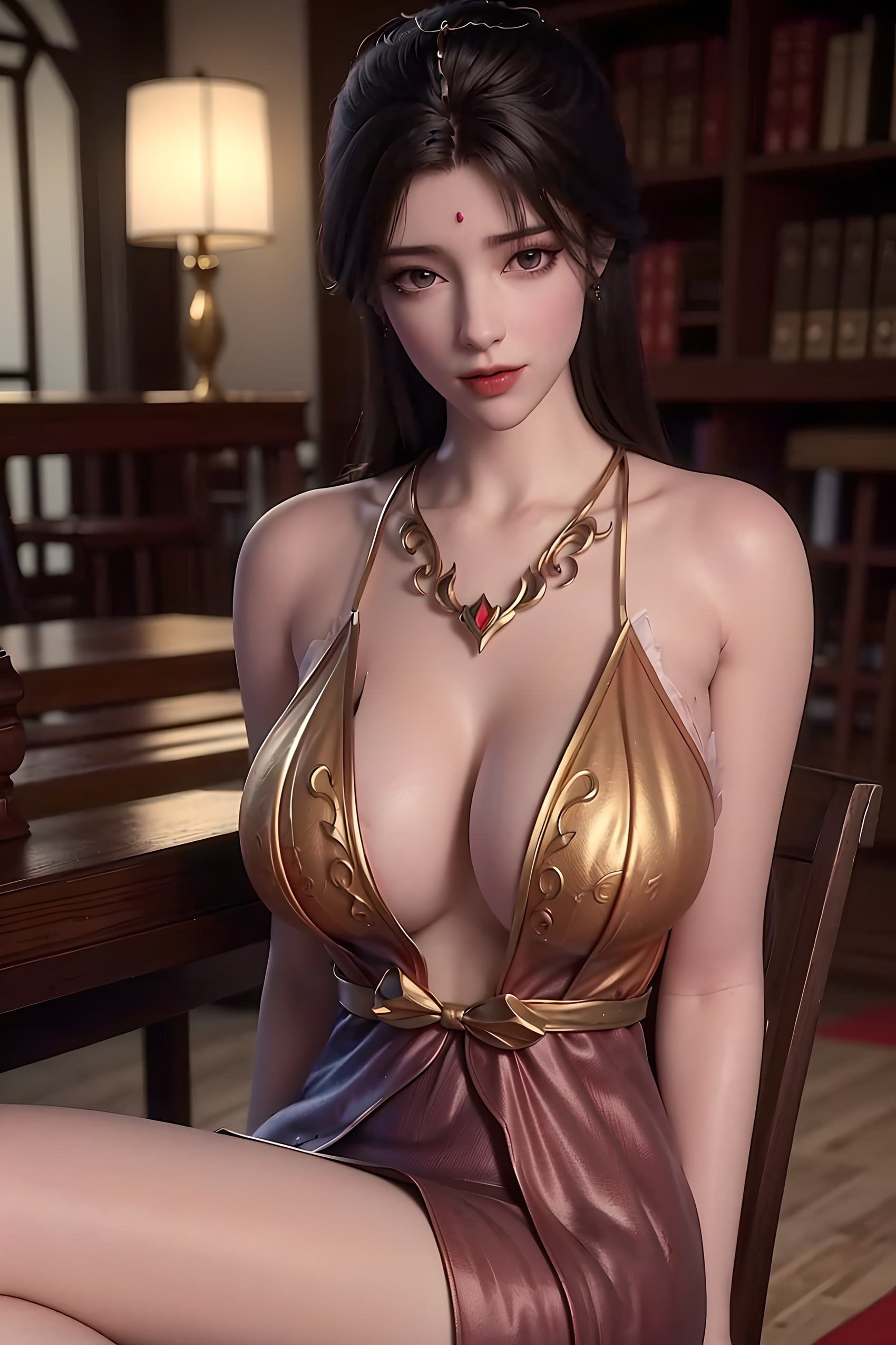 图片[22]-AI绘画 353 月婵[50P] – 速更版-美库