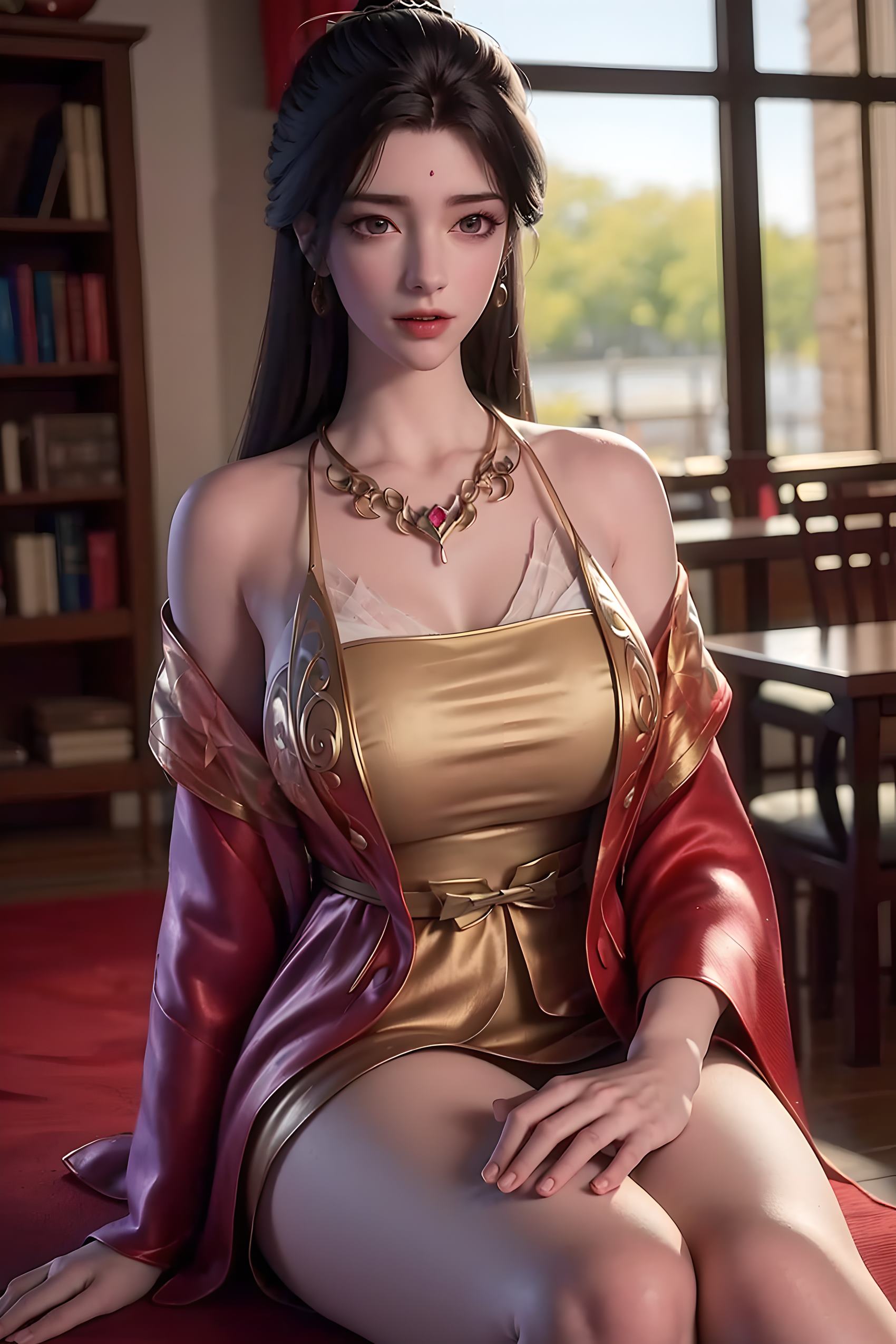 图片[28]-AI绘画 353 月婵[50P] – 速更版-美库