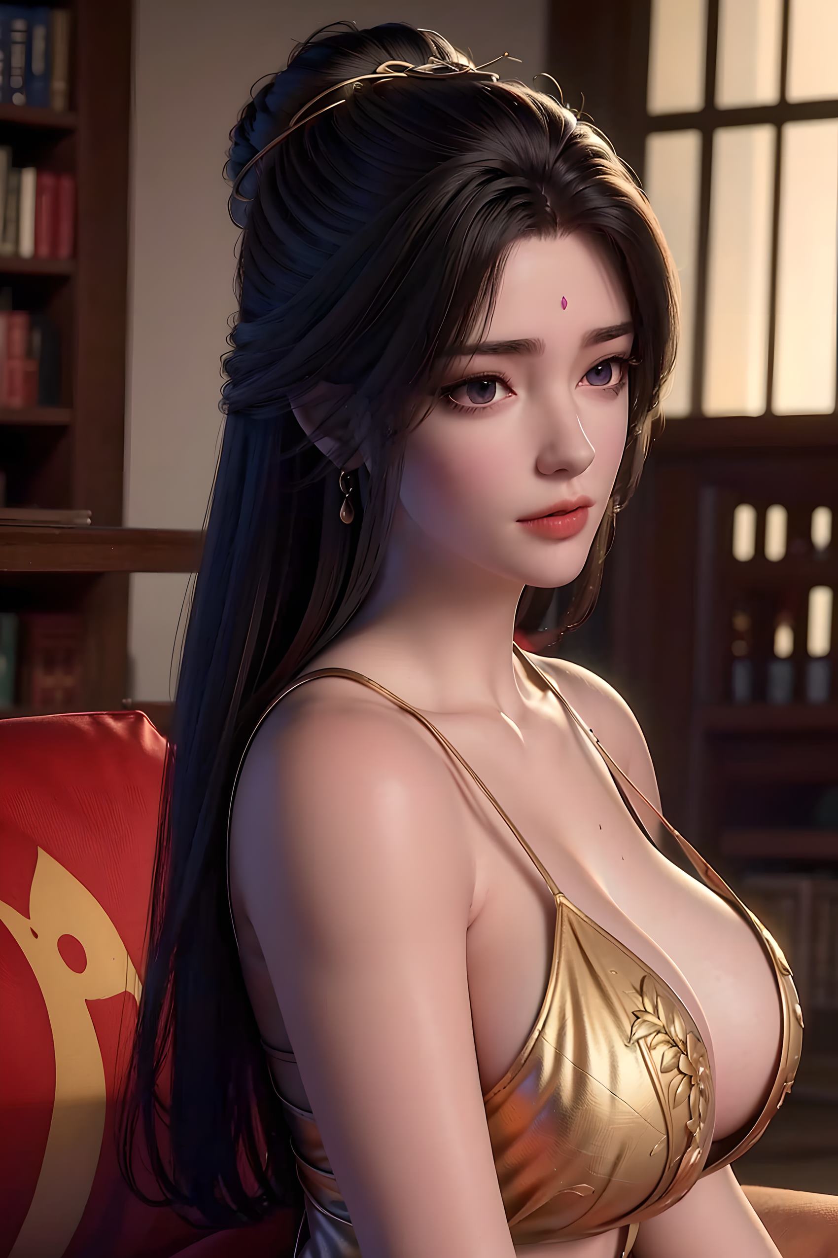 图片[29]-AI绘画 353 月婵[50P] – 速更版-美库