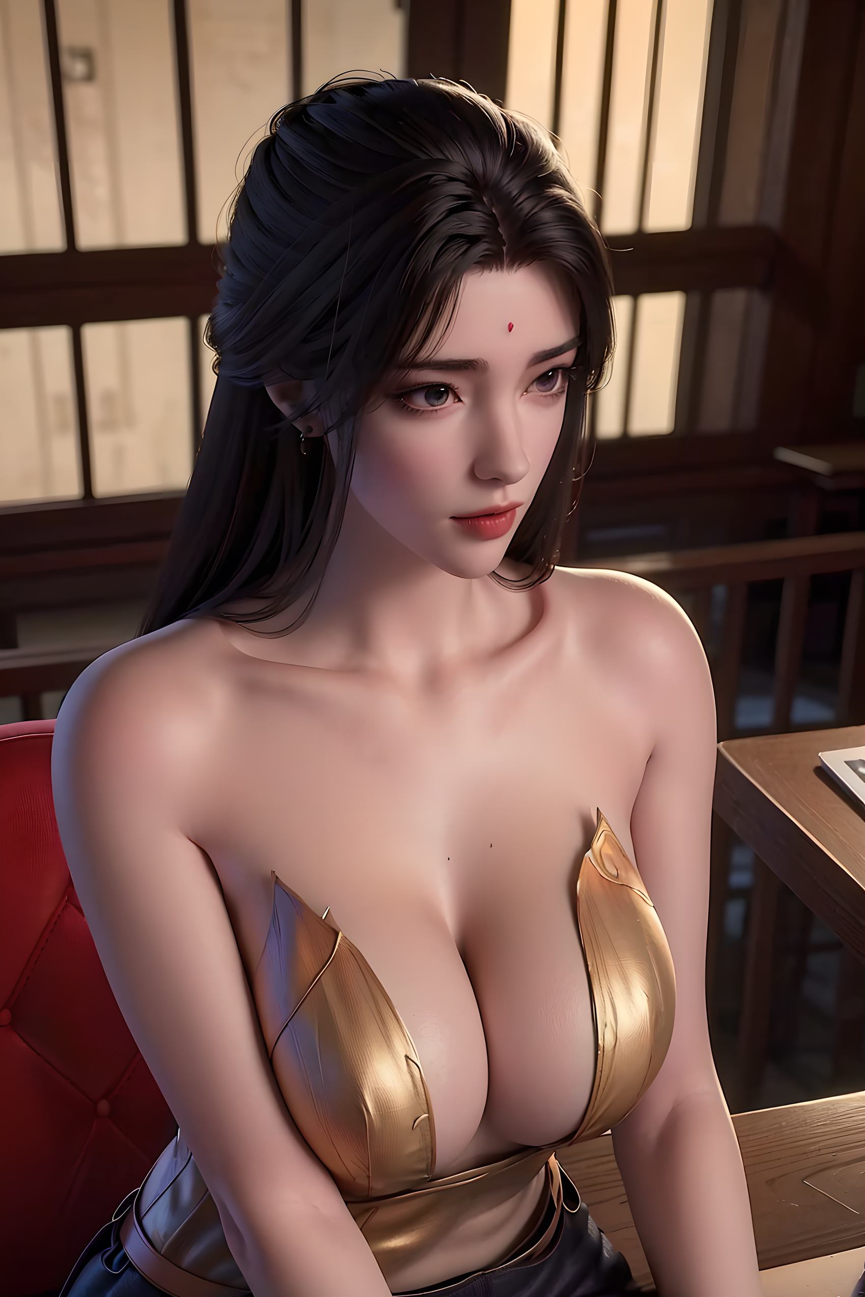 图片[31]-AI绘画 353 月婵[50P] – 速更版-美库