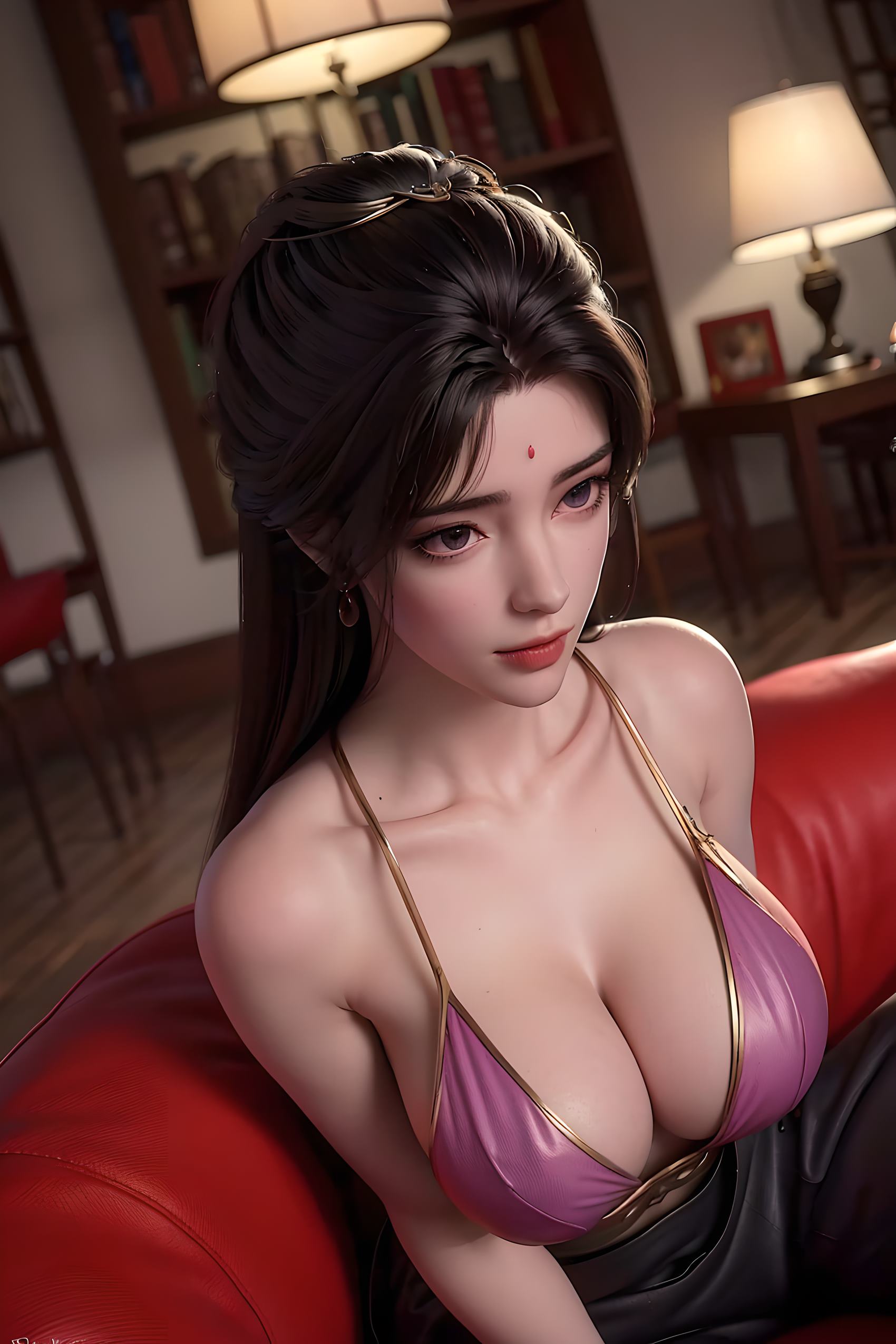 图片[32]-AI绘画 353 月婵[50P] – 速更版-美库