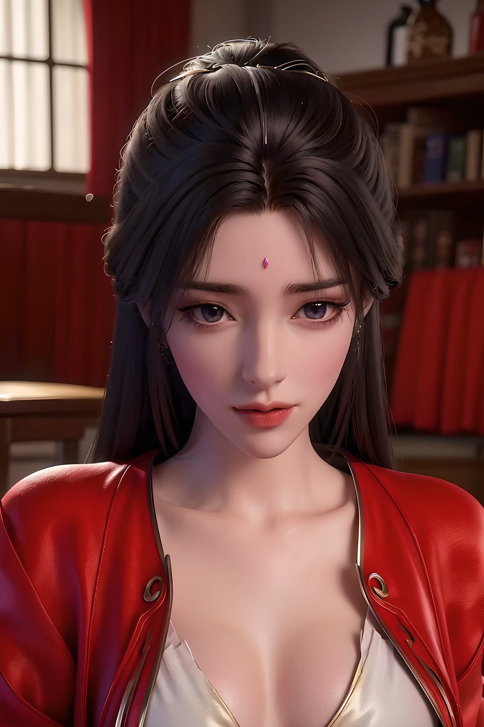 图片[36]-AI绘画 353 月婵[50P] – 速更版-美库