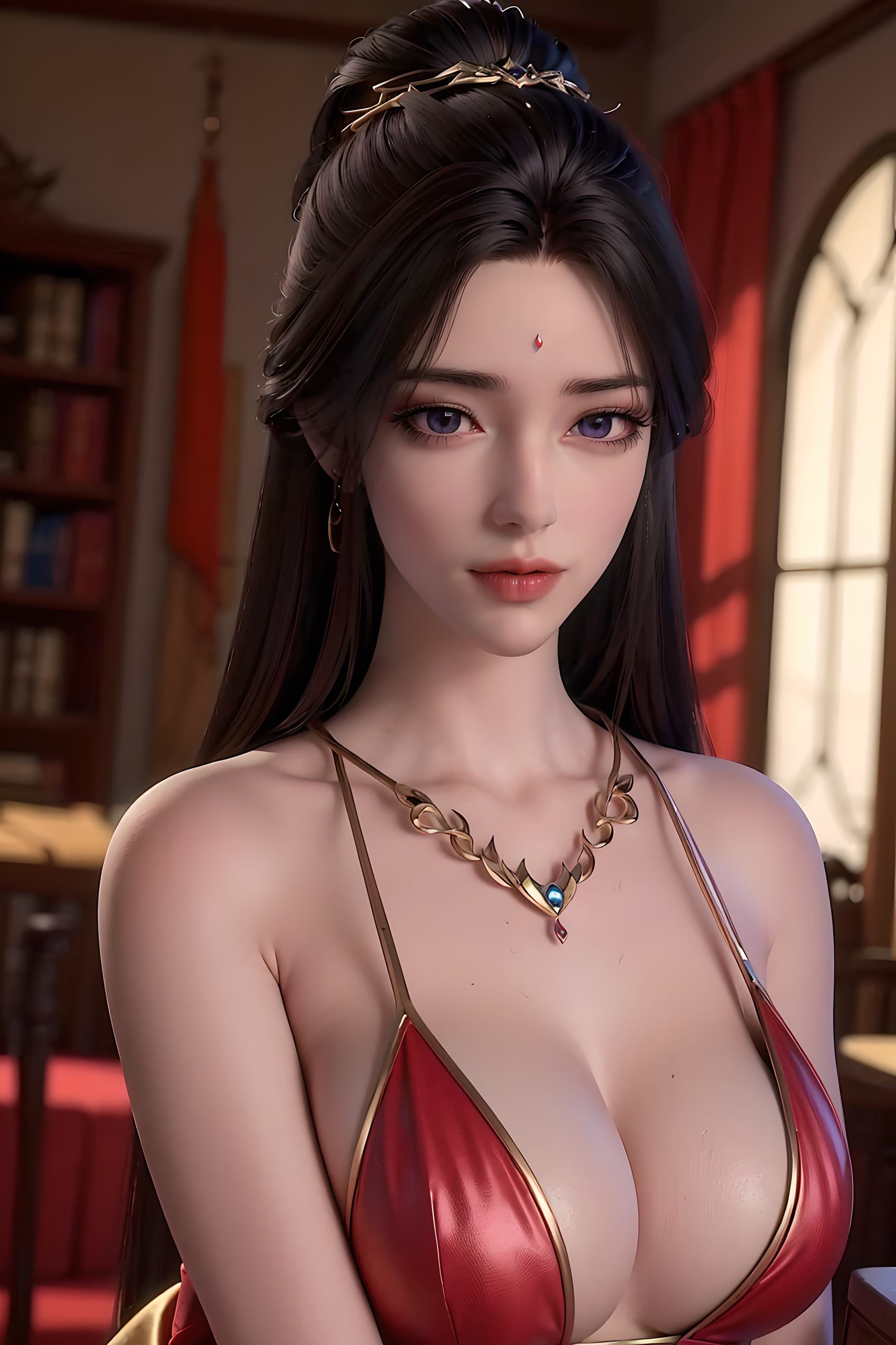 图片[47]-AI绘画 353 月婵[50P] – 速更版-美库