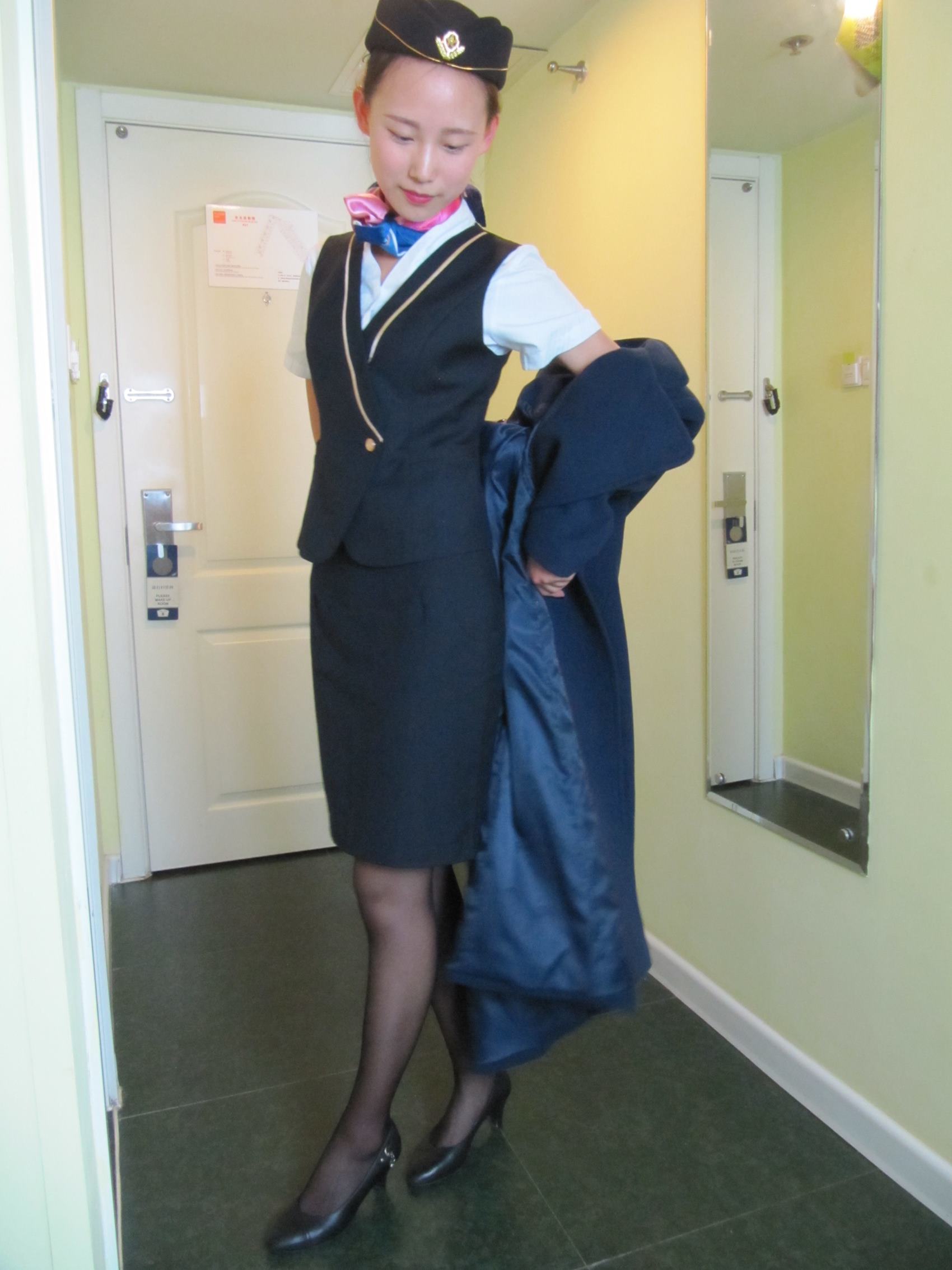 图片[10]-织梦行影@NO.037-第三十七期 学苑女生娟子 空姐黑丝（黑丝）[72P] – 速更版-美库