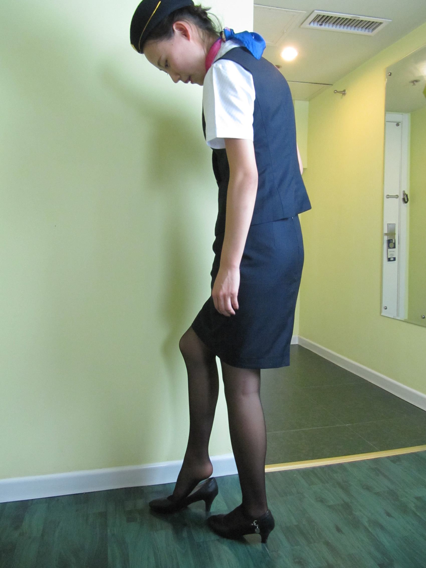 图片[21]-织梦行影@NO.037-第三十七期 学苑女生娟子 空姐黑丝（黑丝）[72P] – 速更版-美库