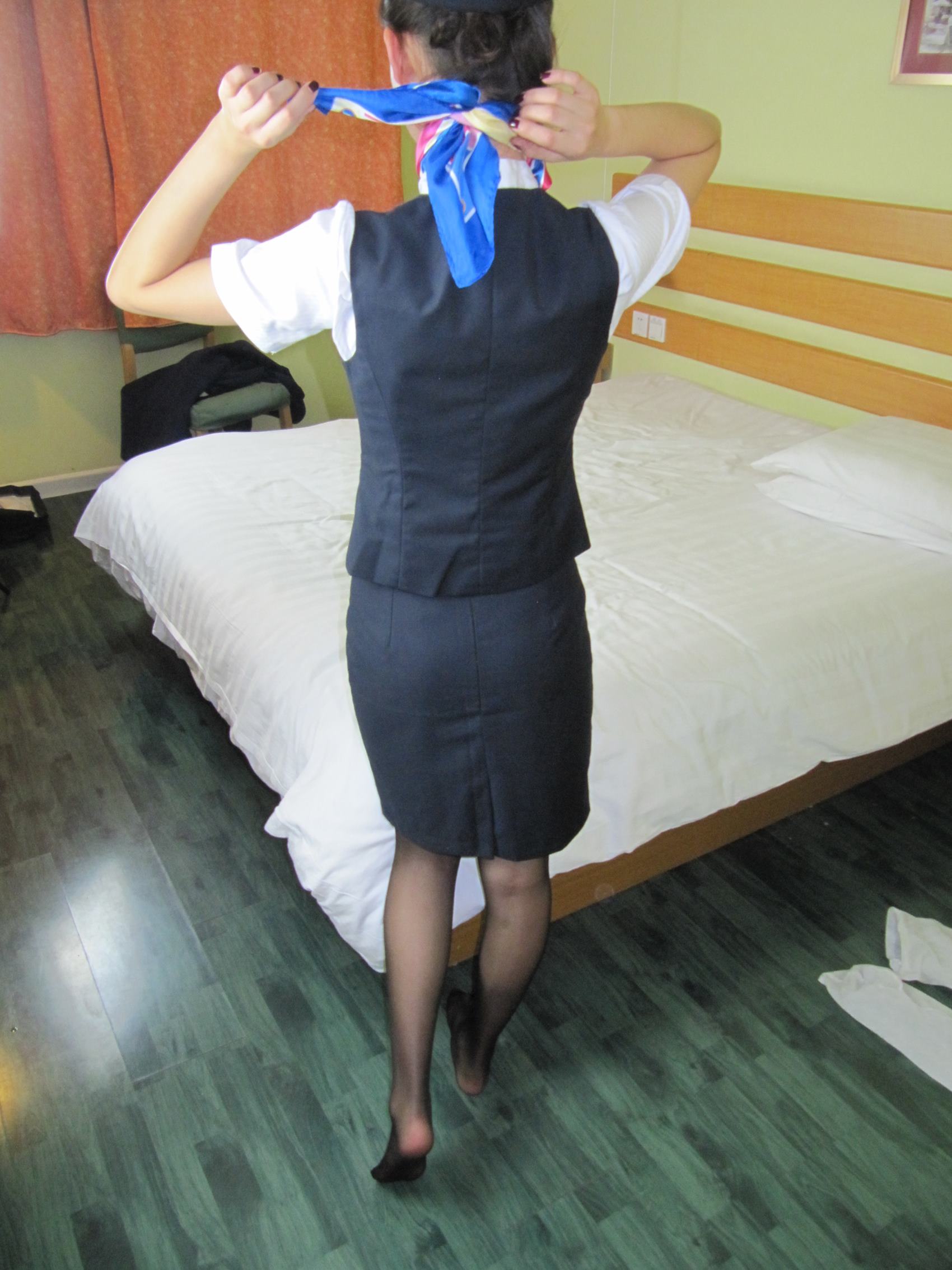 图片[24]-织梦行影@NO.037-第三十七期 学苑女生娟子 空姐黑丝（黑丝）[72P] – 速更版-美库