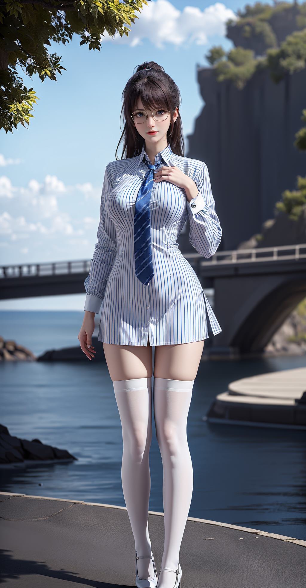 图片[25]-AI绘画 357A 岚[44P] – 速更版-美库